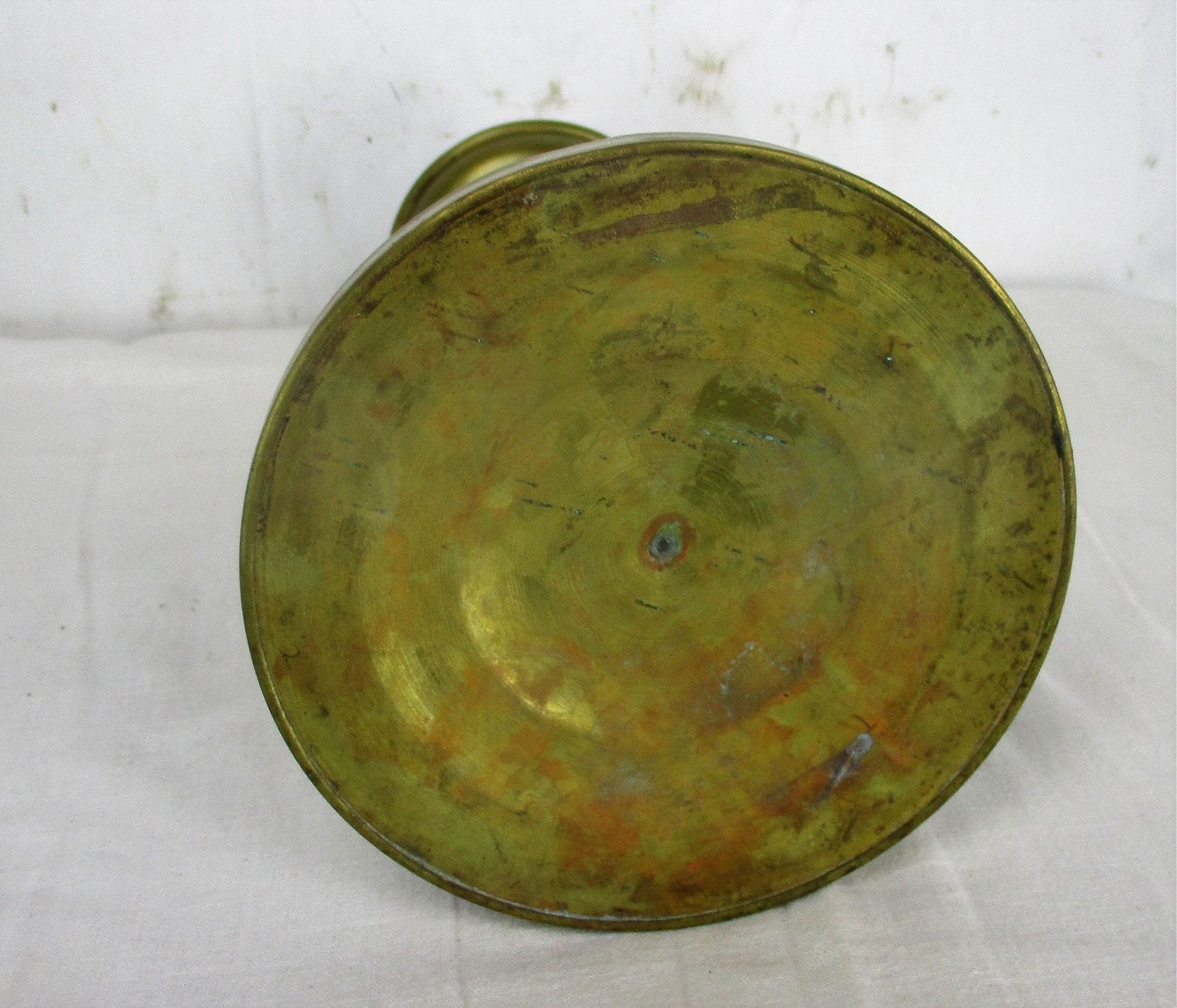 Brass Candle Holder Candlestick Candle Stick Altar Church Shield Brass Neo Gothi photo buy