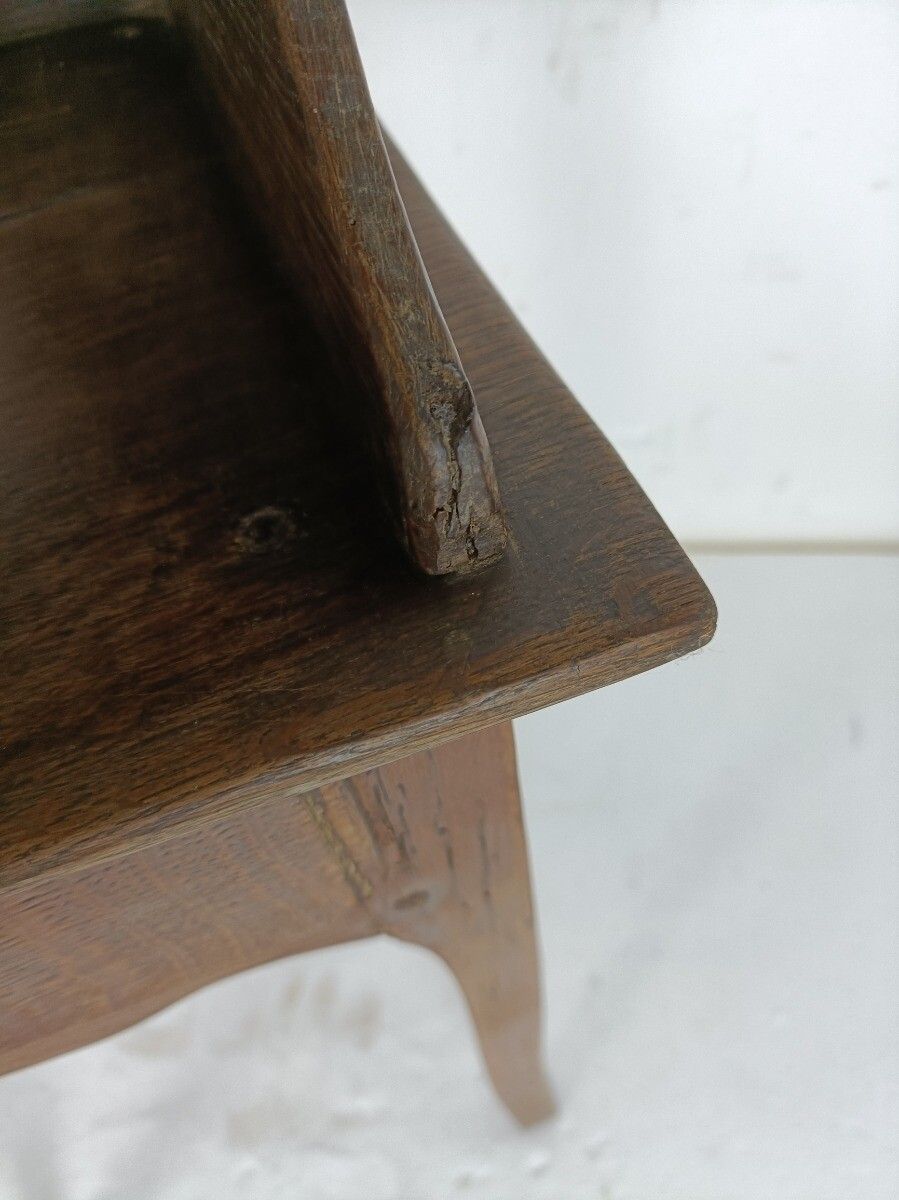 Antique 19th Century Cabinet Side Table Hallway Barn Farmhouse Style Wood photo buy
