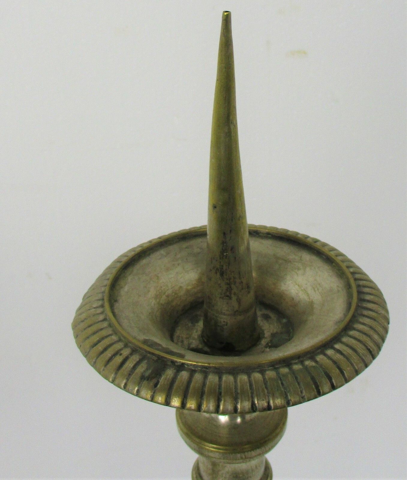 Xl Antique Couple Pair Easter Church Altar  Candle Holders Silver Plated? 28.34" photo vinterior
