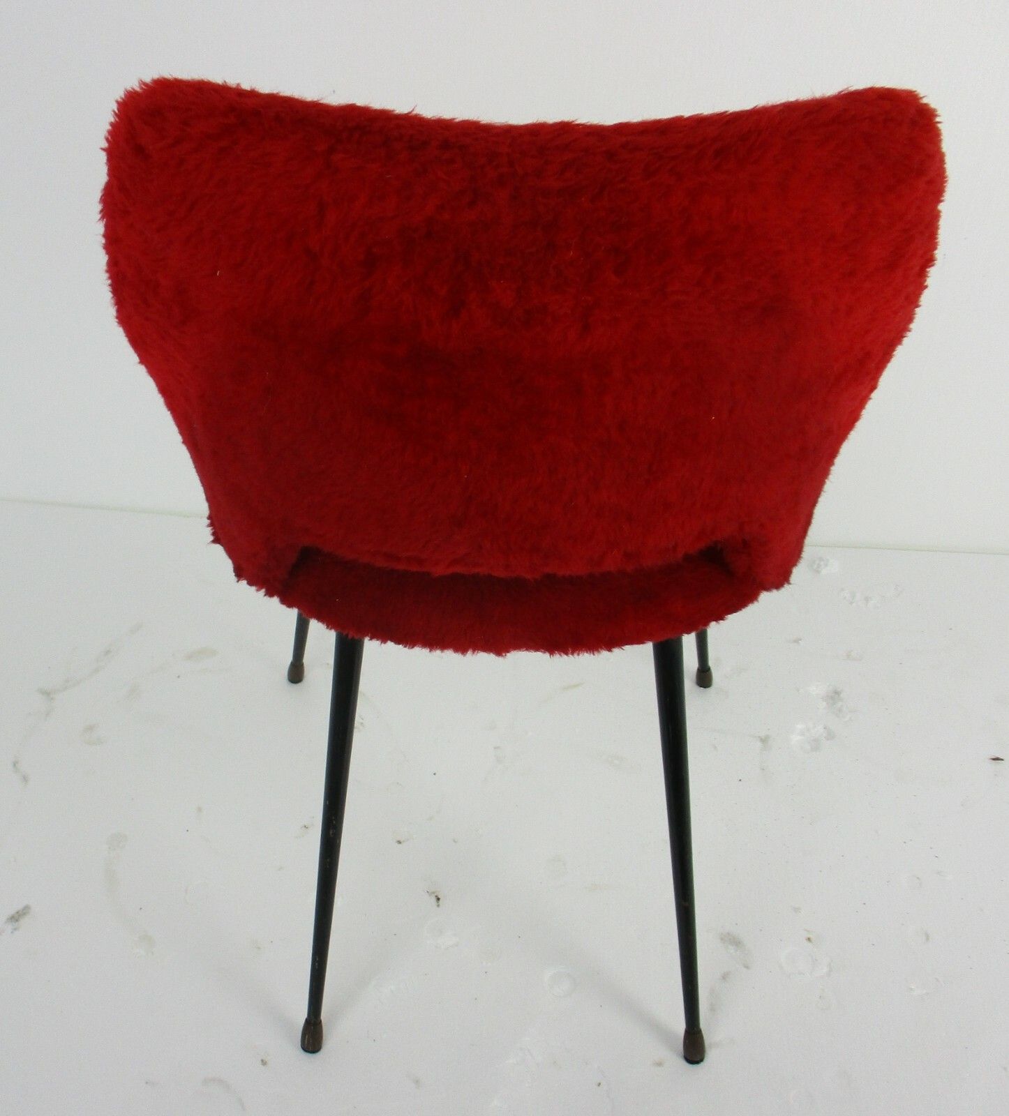 Mid Century Modernist Plush Cocktail Conference Chair Upholstered Saarinen Style photo buy