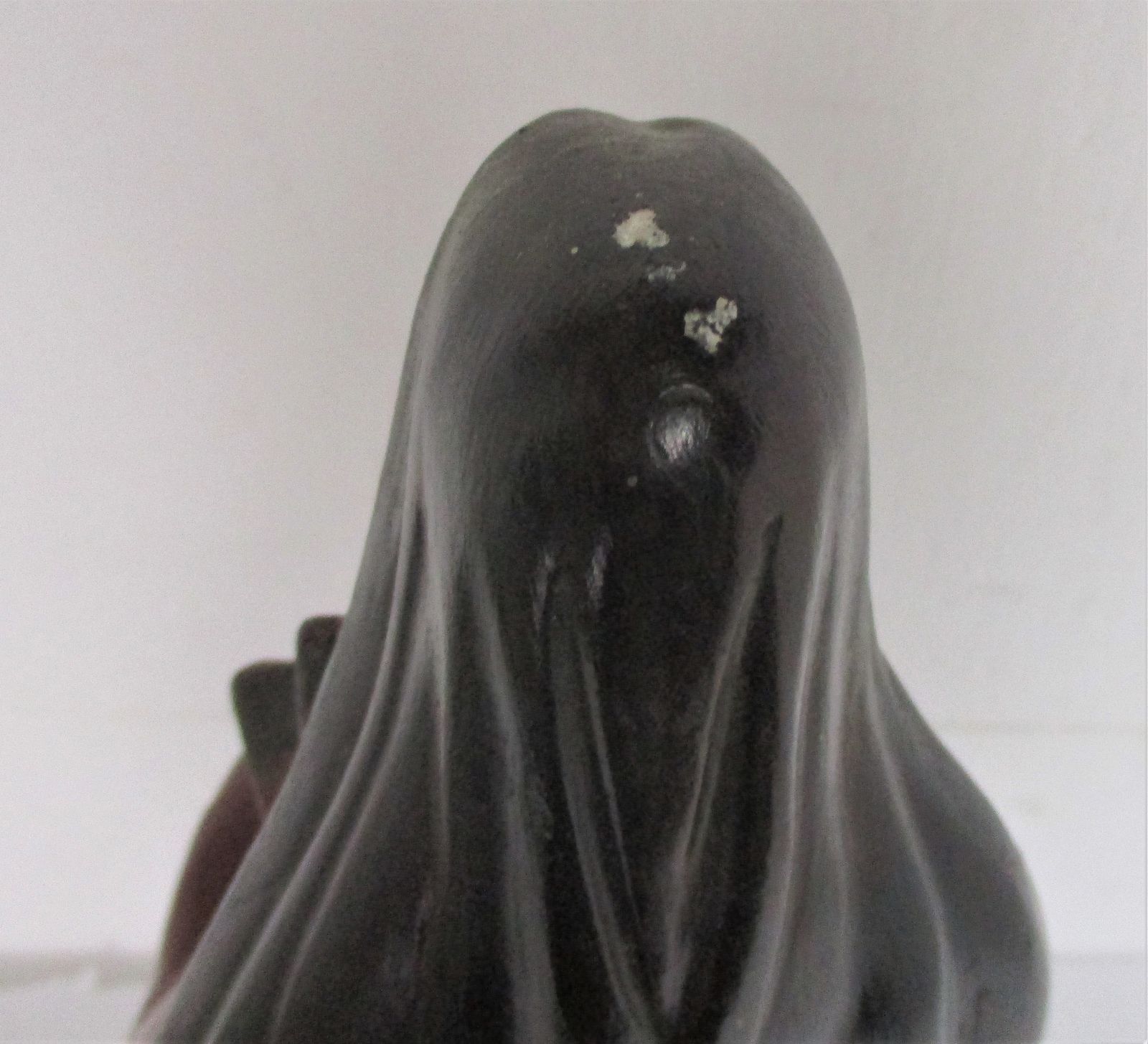 Statue Plaster St Therese Lisieux Little Flower Of Jesus Chapel 16.33" photo vintage