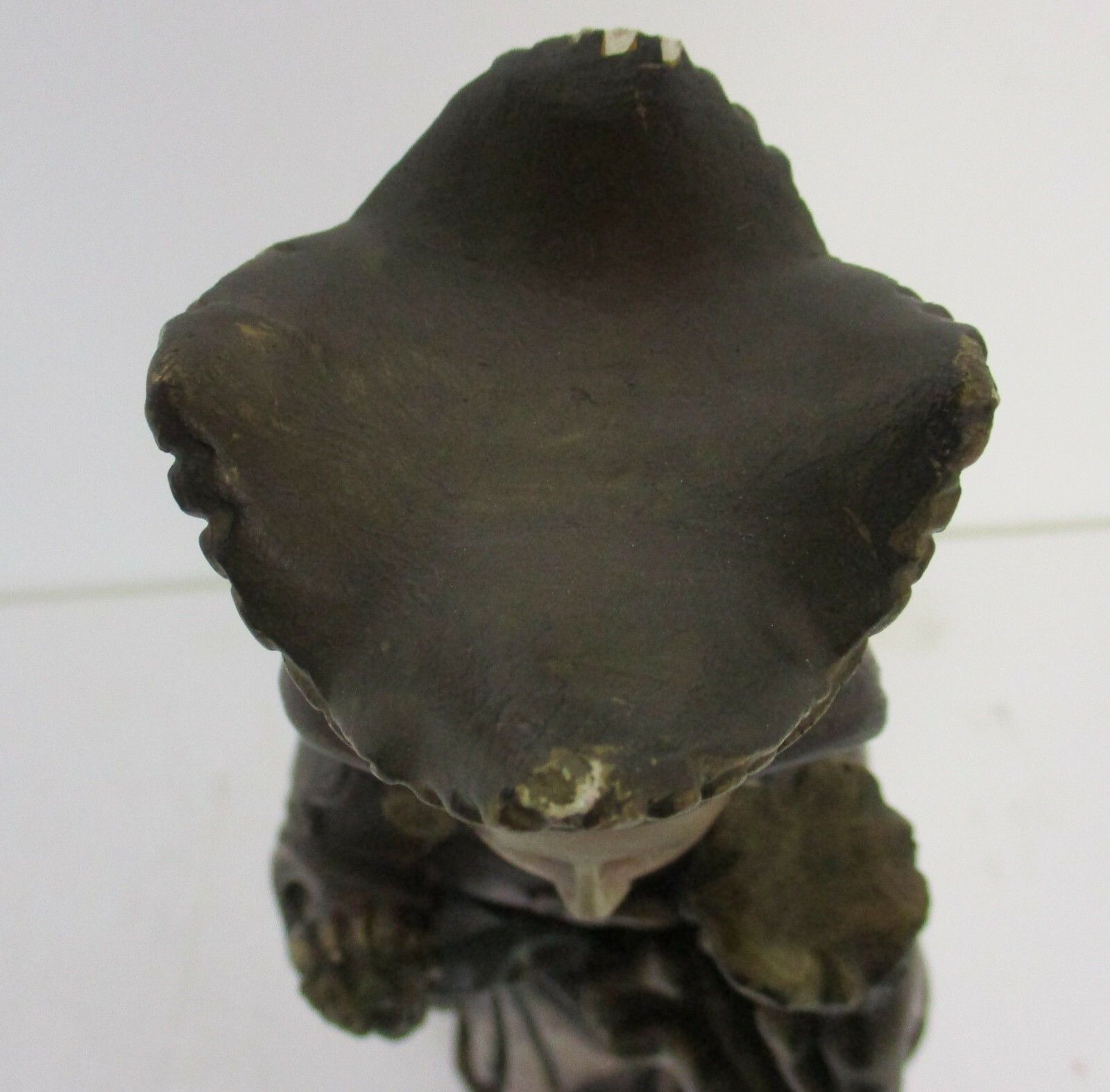 Statue Our Lady Of Tongeren Black Madonna Infant Jesus Grapes Collector 17.12" photo buy