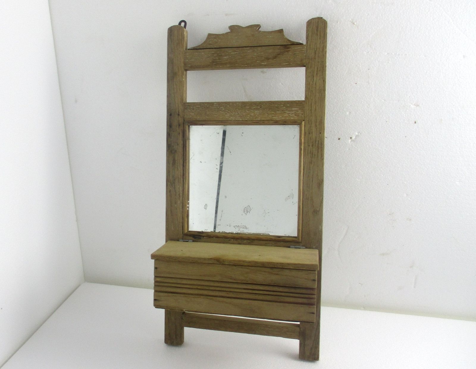 Kitchen Hallway Apothecary Bathroom Cabinet Glass Comb Box Vintage Barn Style Sa photo furniture