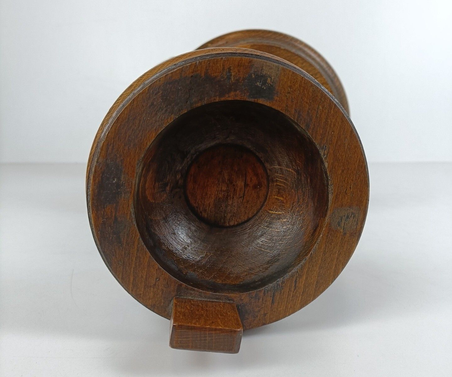Open Barley Twist Hand Carved Wood Oak Plant Stand Pedestal Side Table Bonsai St photo buy