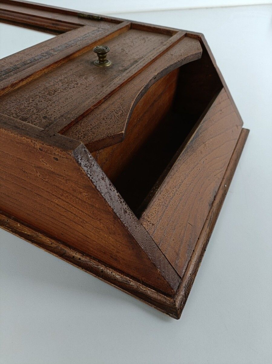 Gorgeous Medicine Cabinet Inlay Wood Antique Apothecary Kitchen Bathroom  Cabine photo 404.0