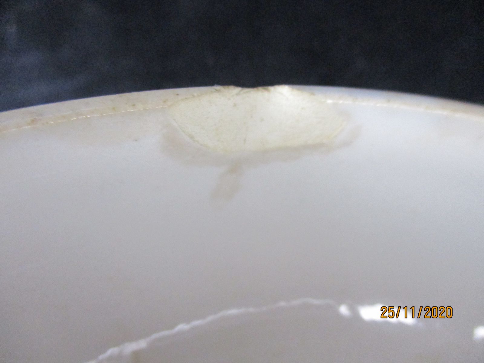 Antique Royal Copenhagen Blue Fluted Soup Tureen Dish Marked Sarreguemines 1875 photo buy
