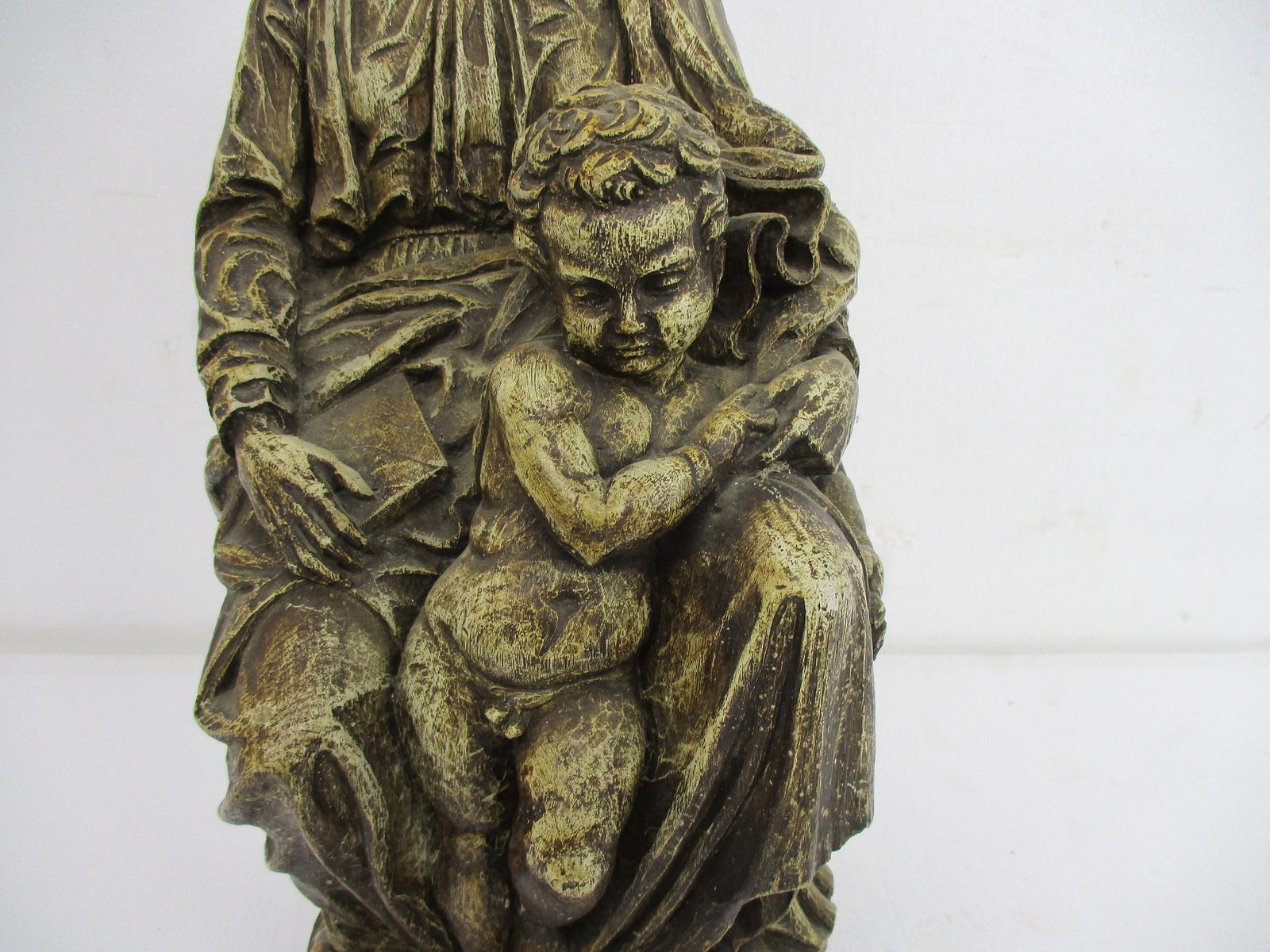 Michelangelo Buonarrati Madonna Lady Virgin Mary Infant Sedes Sapientiae Resin I photo furniture
