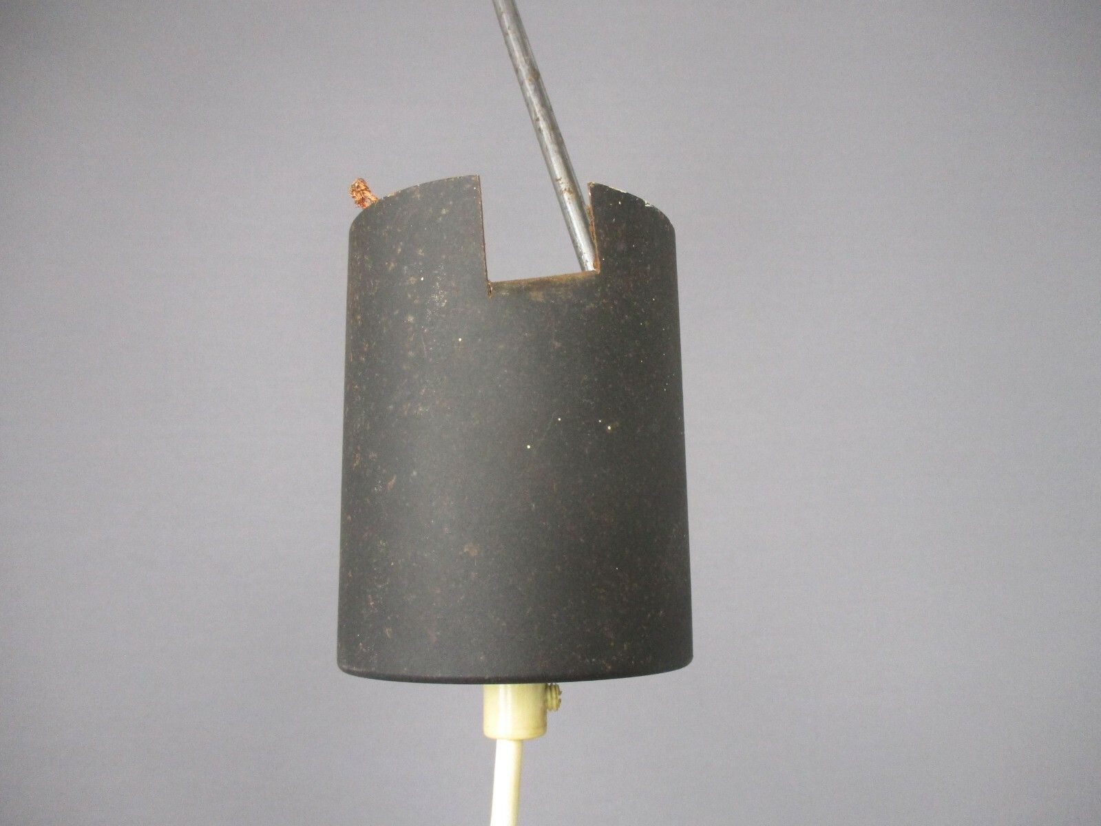 Mid Century Modern Space Age Design Pendant Lamp Chandelier Art Glass Funky photo vintage