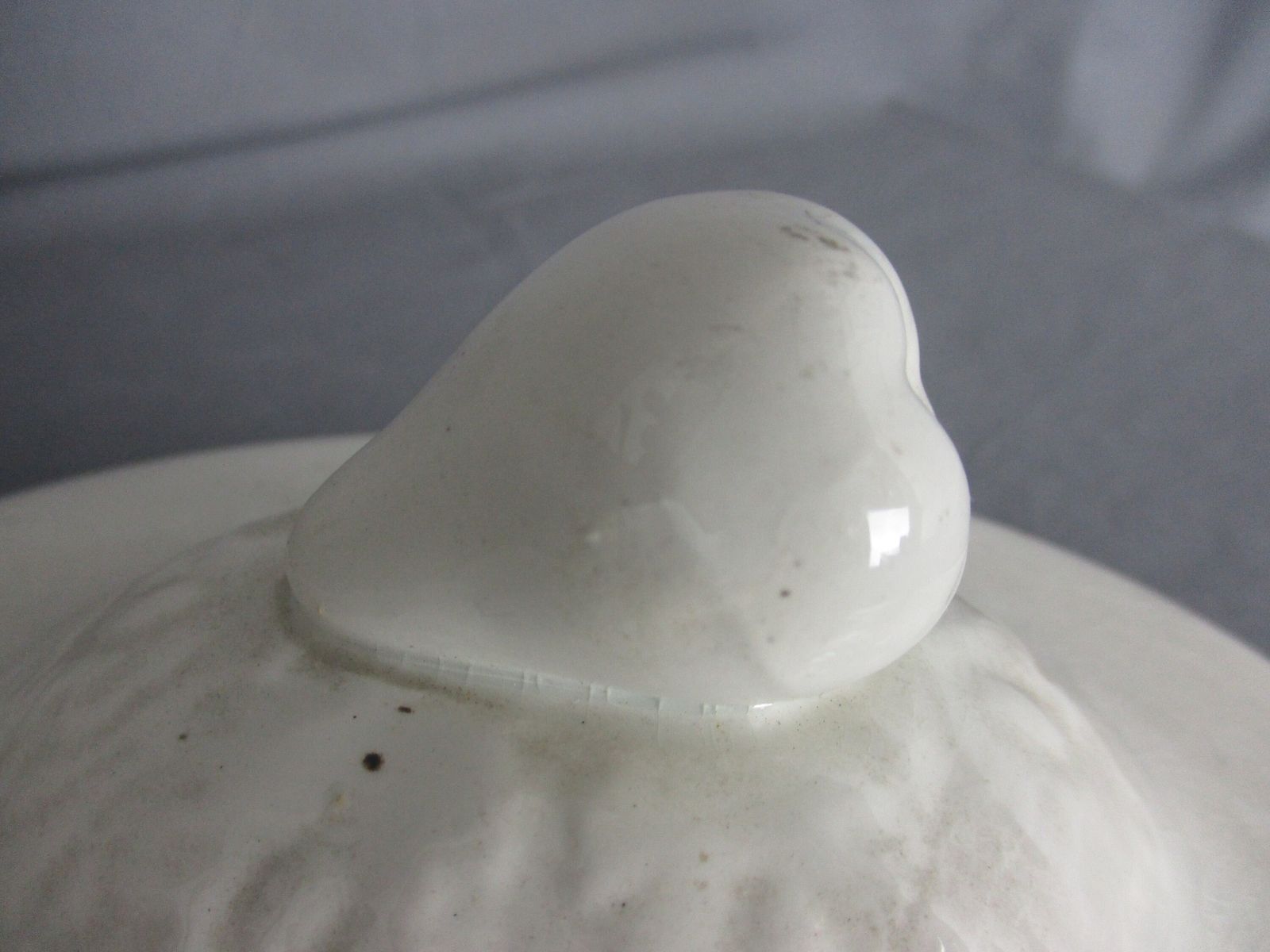 Antique  Boch La Louviere  Soup Tureen Dish With Ladle Marked  Art Nouveau Art D photo for sale