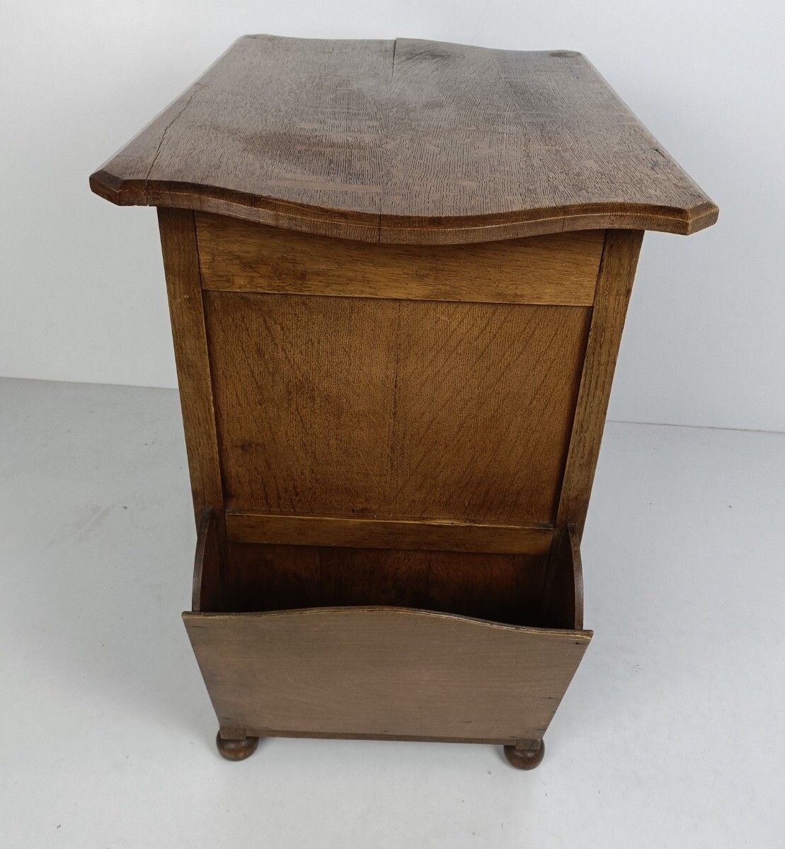photo for sale Antique Rare Art Deco Cabinet Desk Table Carved Wood Very Special Barn Farmhouse