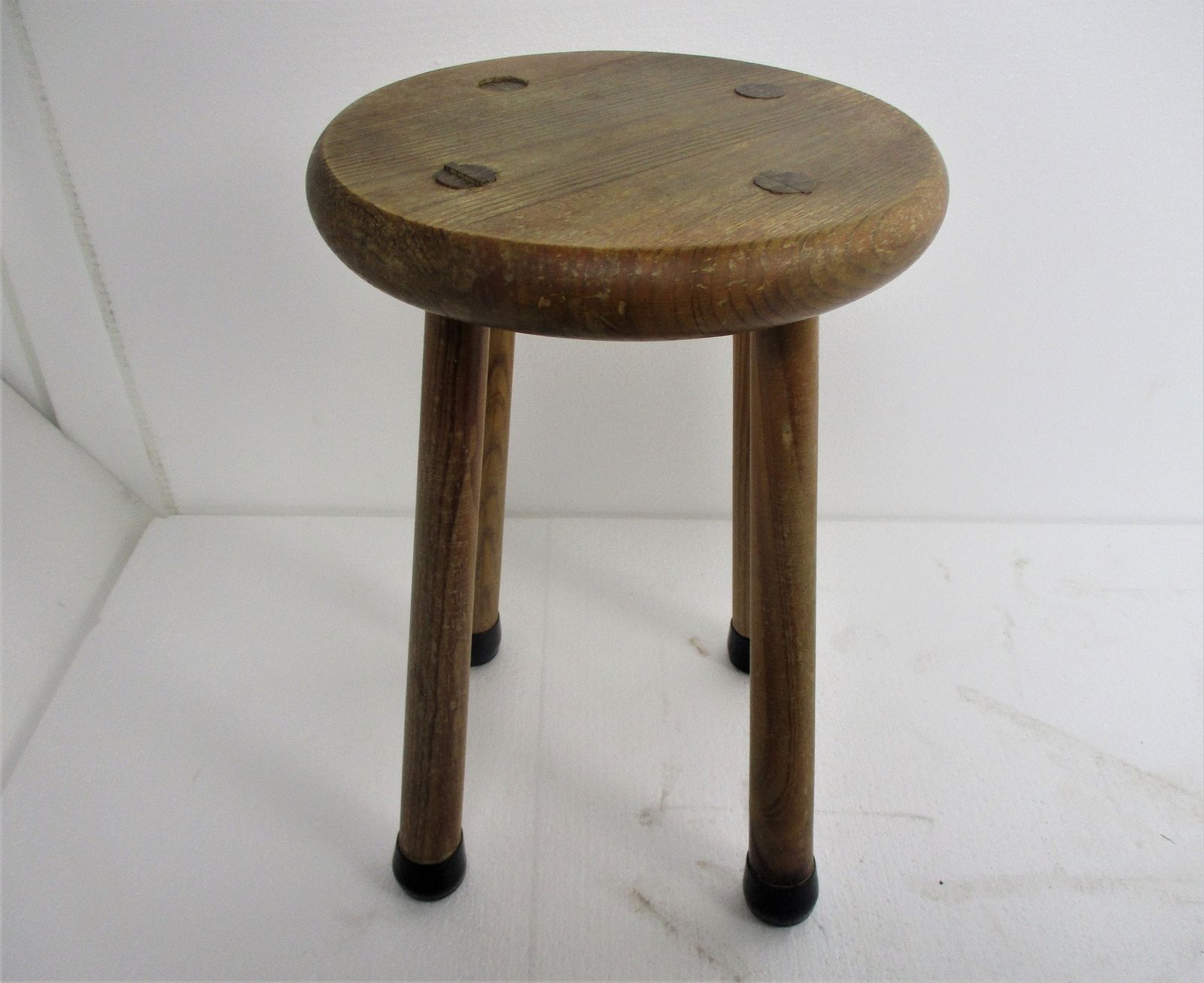 Old Milk Milking Stool Farmhouse Country Barn Style French Side Display Table Pe photo furniture