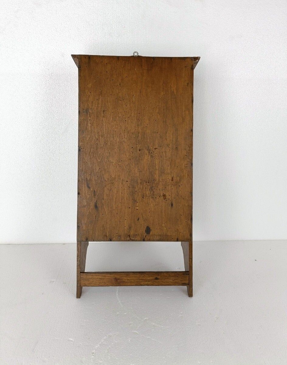 photo for sale Art Deco Kitchen Apothecary Medicine Bathroom Cabinet Oval Mirror