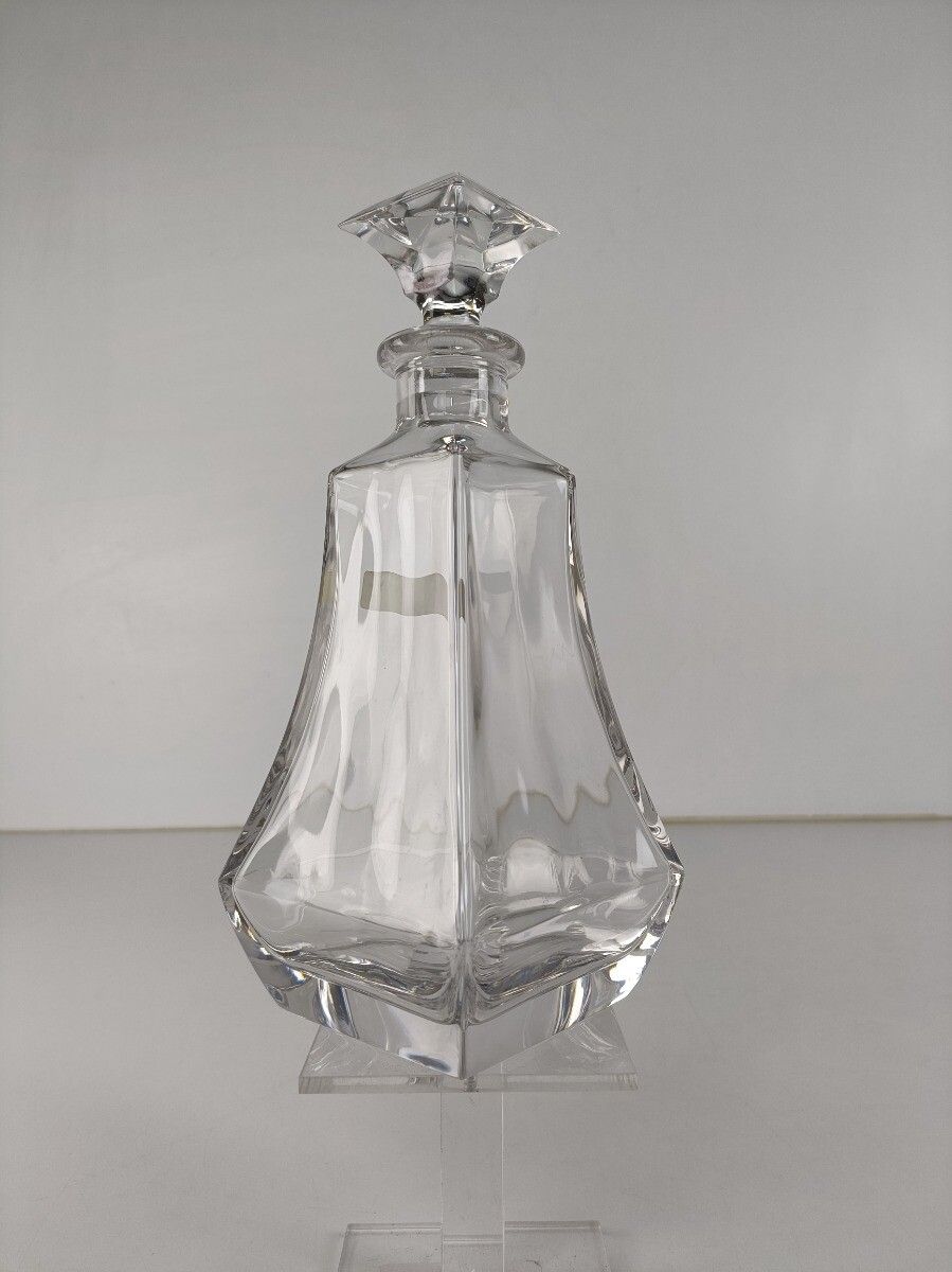 Bleikristal Crystal Decanter Jar Nachtmann Germany Vintage Footed Gorgeous Styli photo furniture