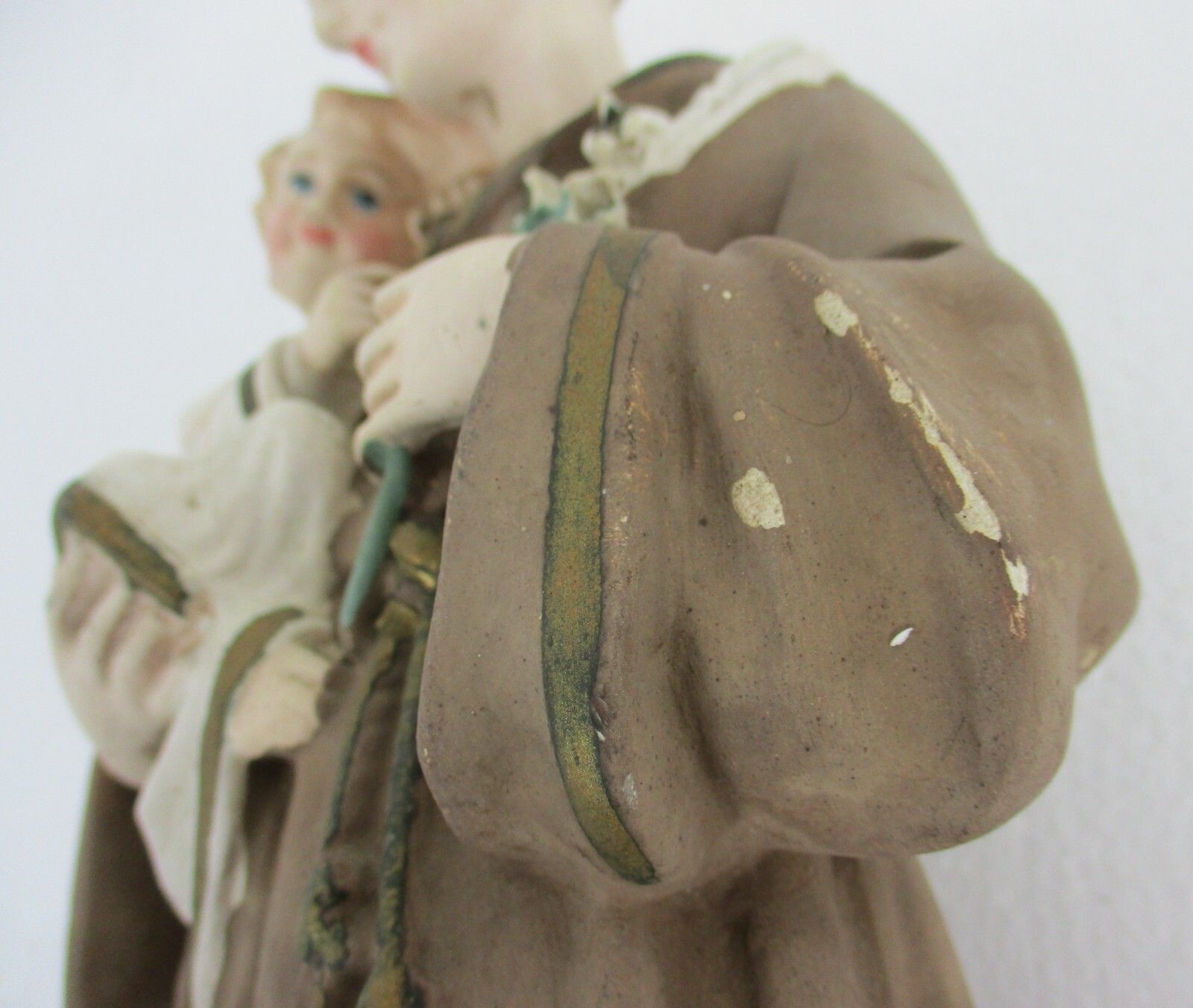 photo for sale St Anthony Padua Of Lisbon Infant Child Plaster Statue Doctor Of The Church