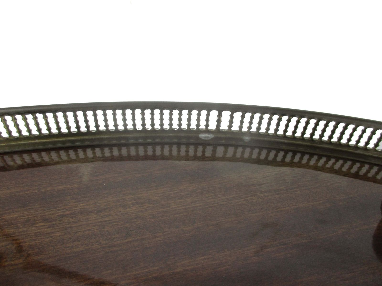 photo for sale Bar Cart Trolley Cocktail Kitchen Island Serving Tray Hollywood Regency Pine App