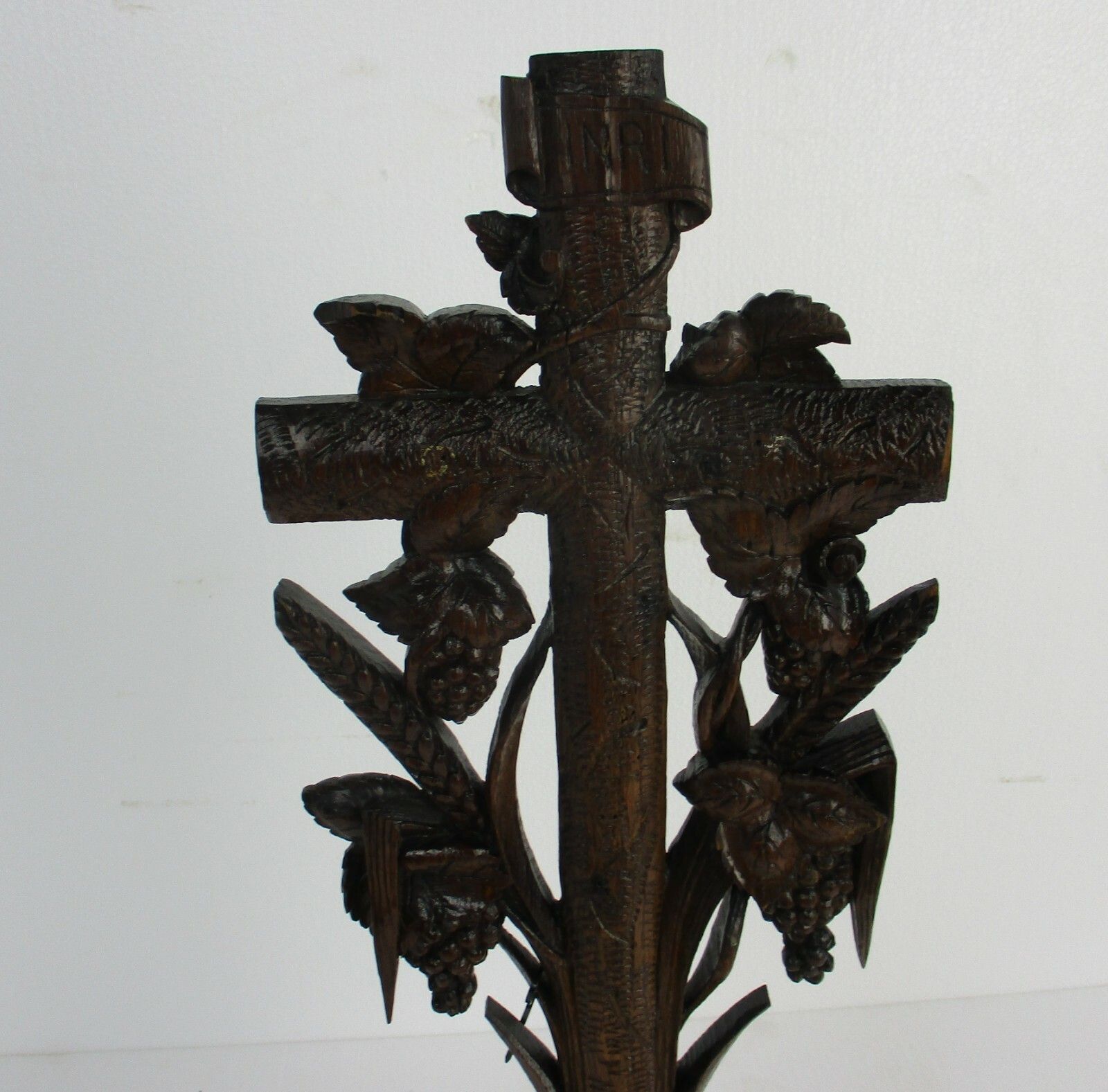 Standing Crucifix Jesus Christ Calvary Tools Of Passion Black Forest Style Wow photo furniture