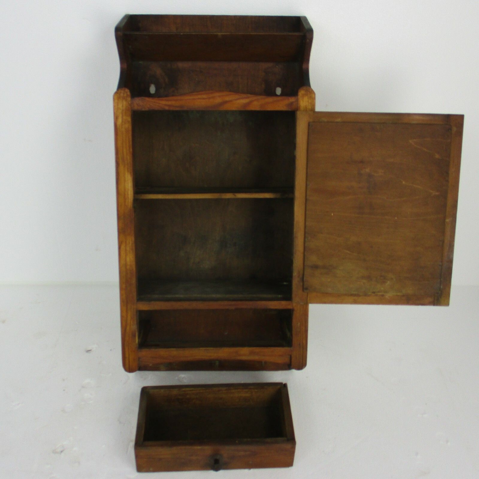 Kitchen Medicine Apothecary Apothecary Bathroom Cabinet Letterbox Beveled Glass photo 278.0