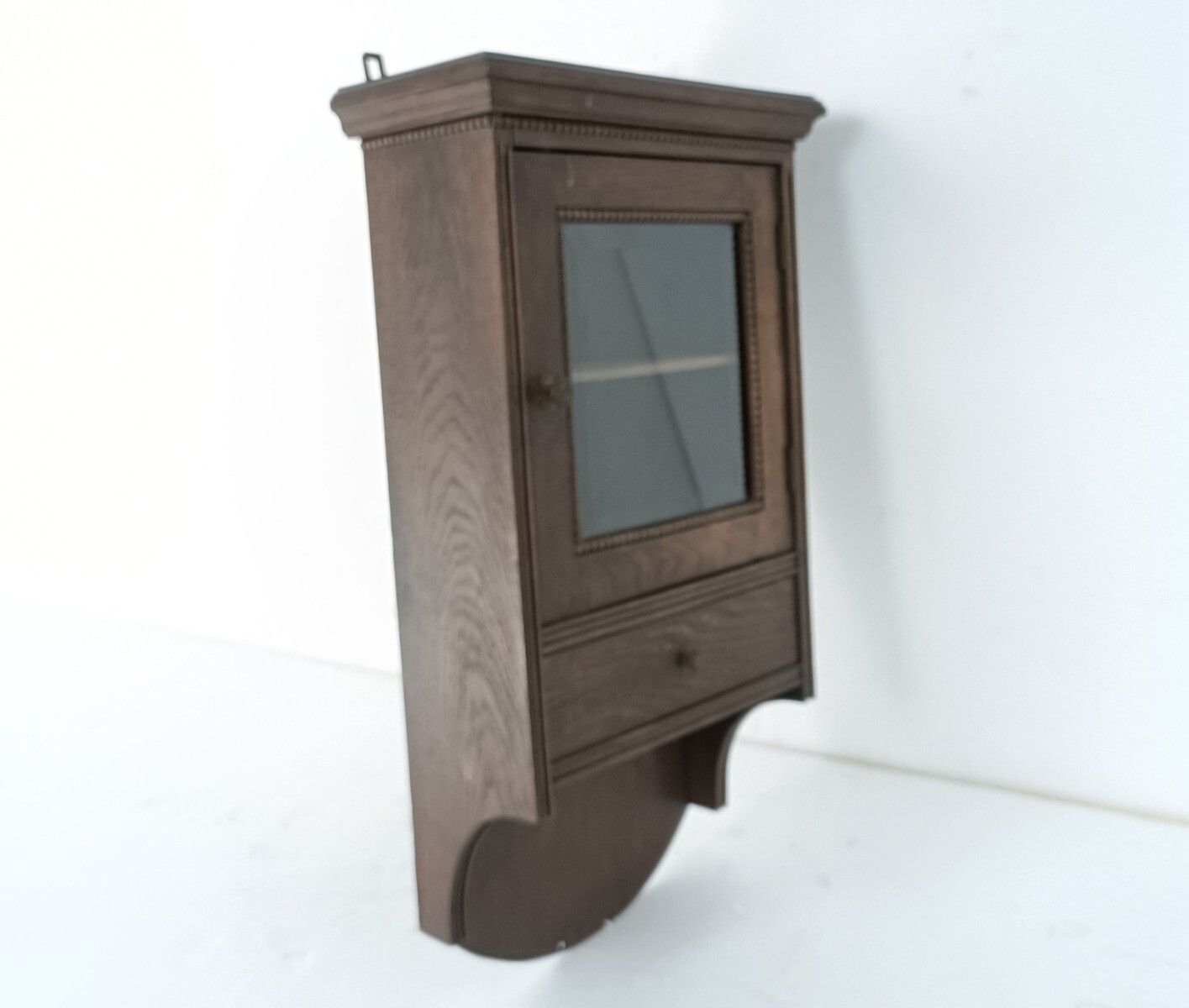 Display Medicine Apothecary Cabinet Hobnails Barn Style Bathroom Kitchen Gorgeou photo buy