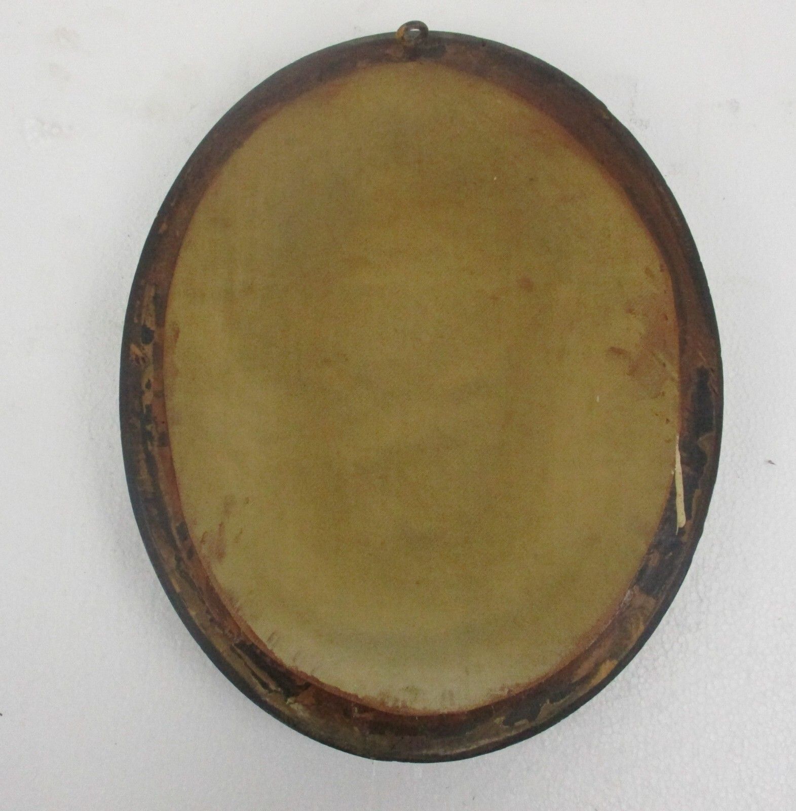 photo furniture Antique Ornate Frame  Convex Glass Dome  Wood Jesus Taken Off The Cross Wow