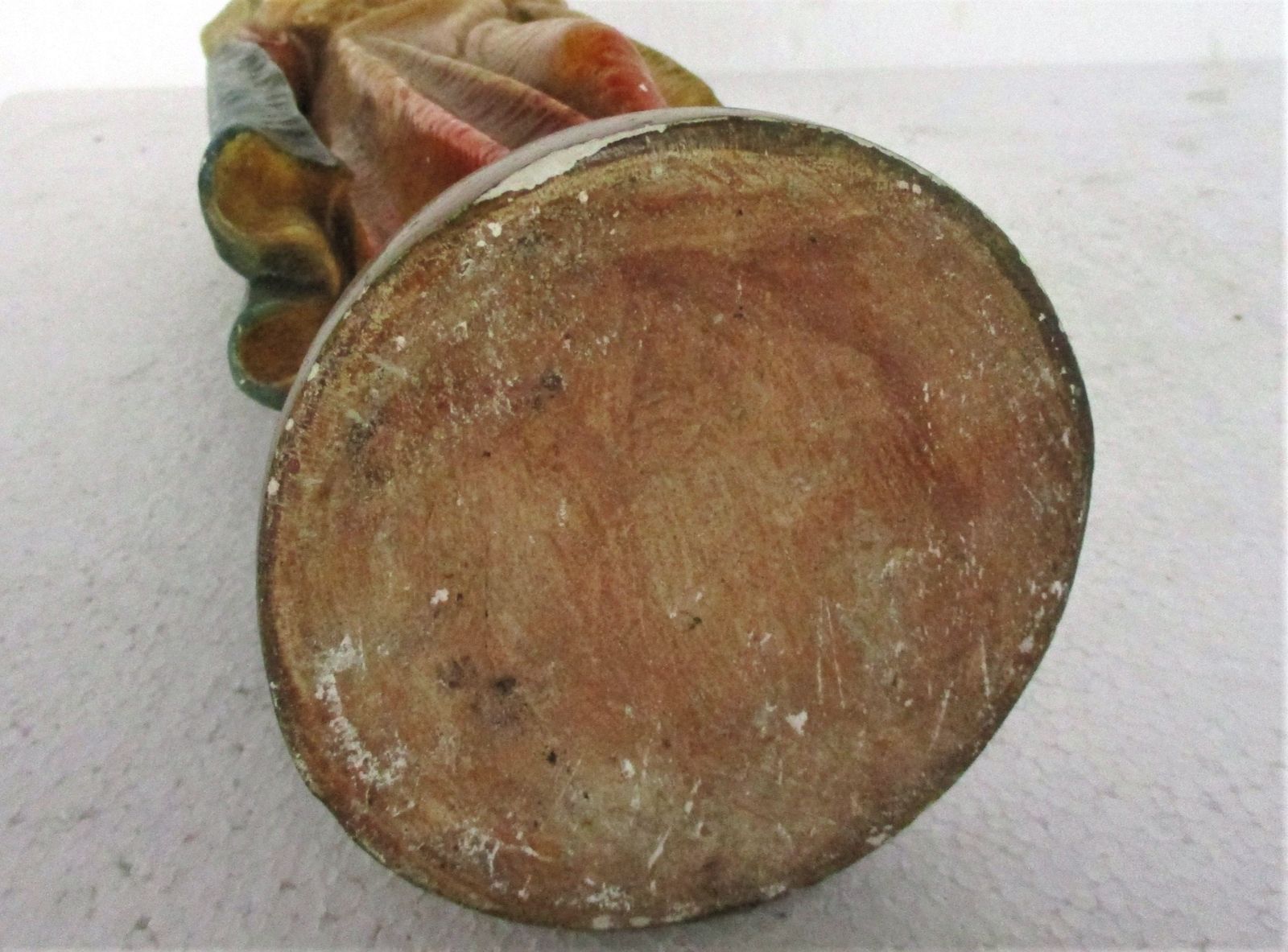 Vintage Our Lady Madonna Virgin Mary Infant Child Plaster Polychrome Beautiful 1 photo vintage