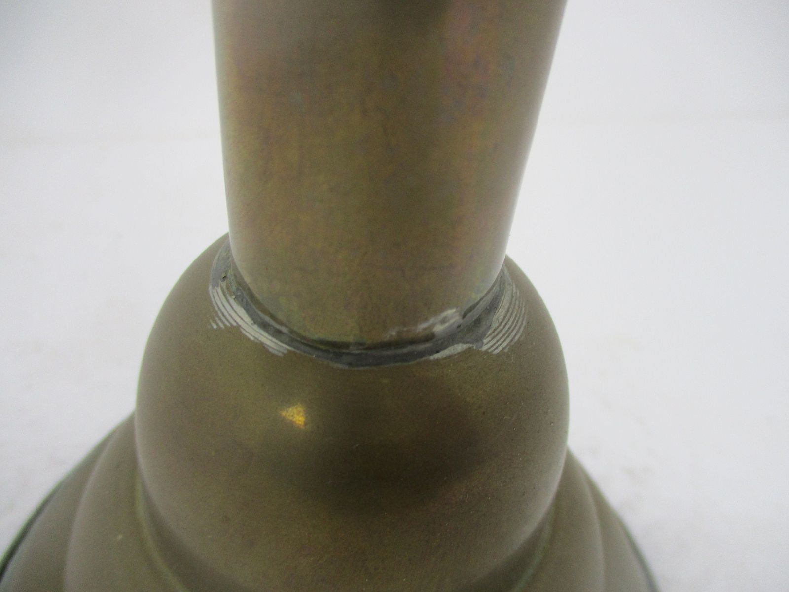 Antique Candle Holder Candle Stick Church  Chapel Altar Monastery Brass Ornate B photo Home Decor
