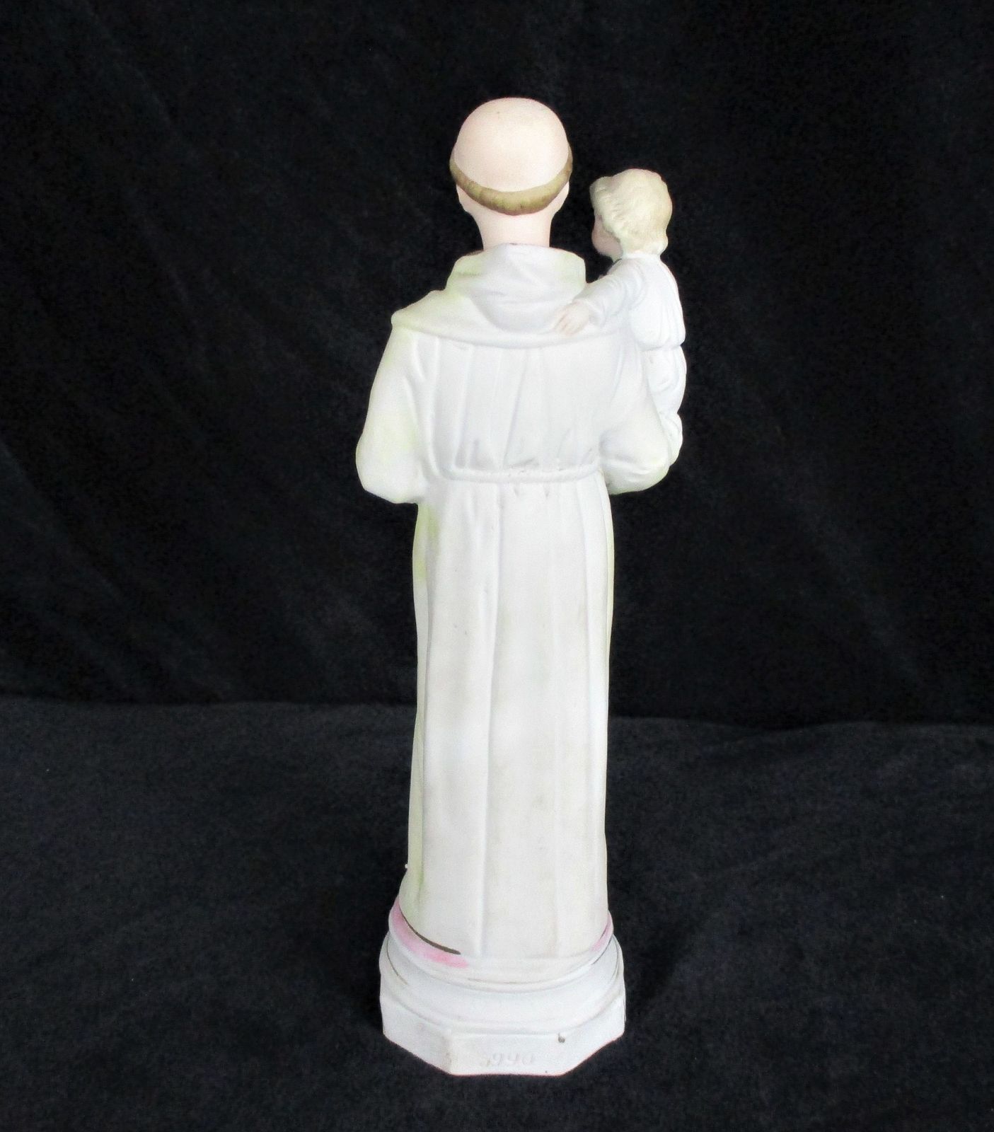 Antique Saint Anthony Padua Infant Child Statue Figurine Finder Lost Articles Po photo buy