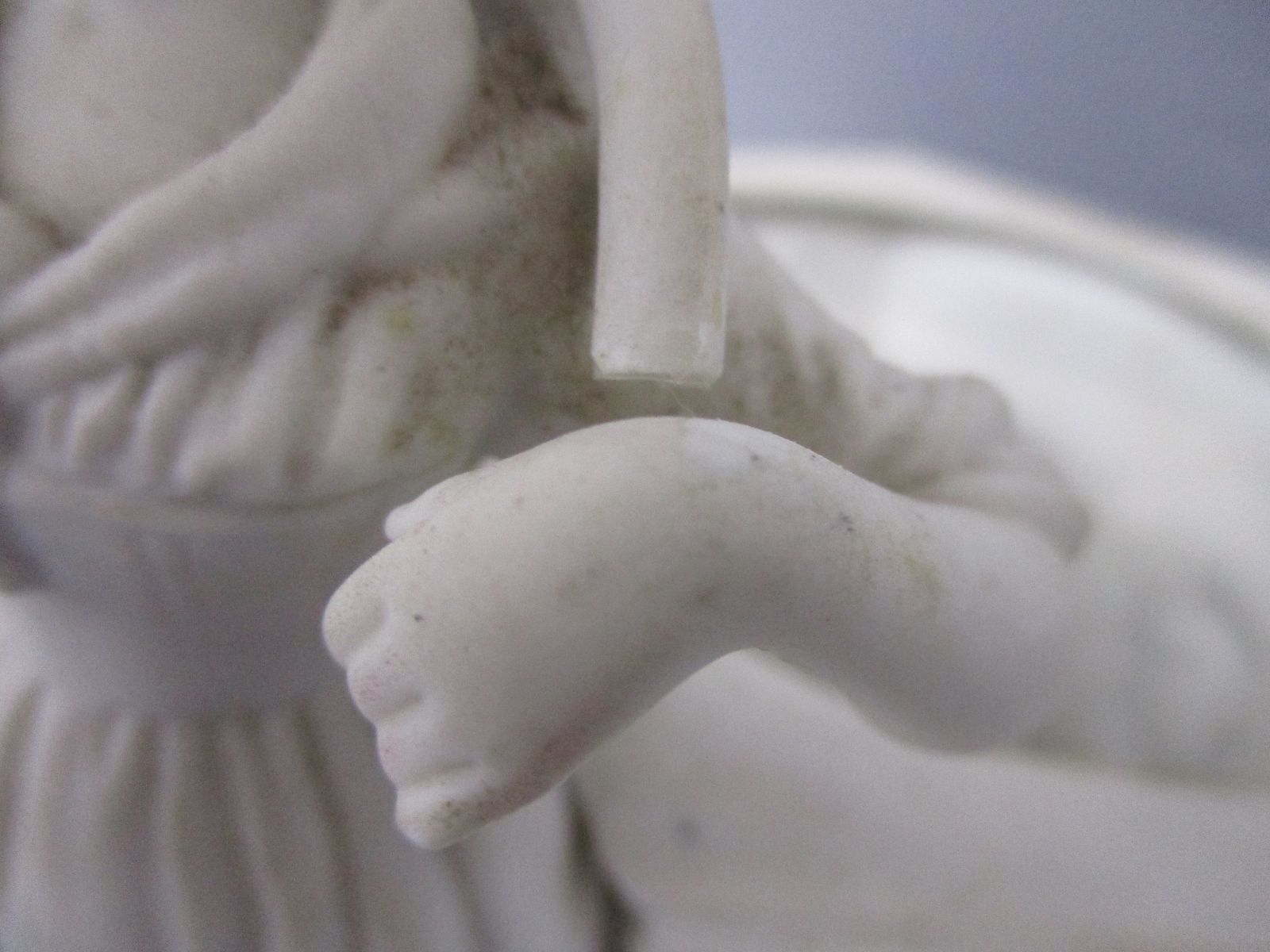 Bisque Figurine Woman At Well Antonio Pandiani Copy Mira Silex Mirusque Latex Qu photo for sale