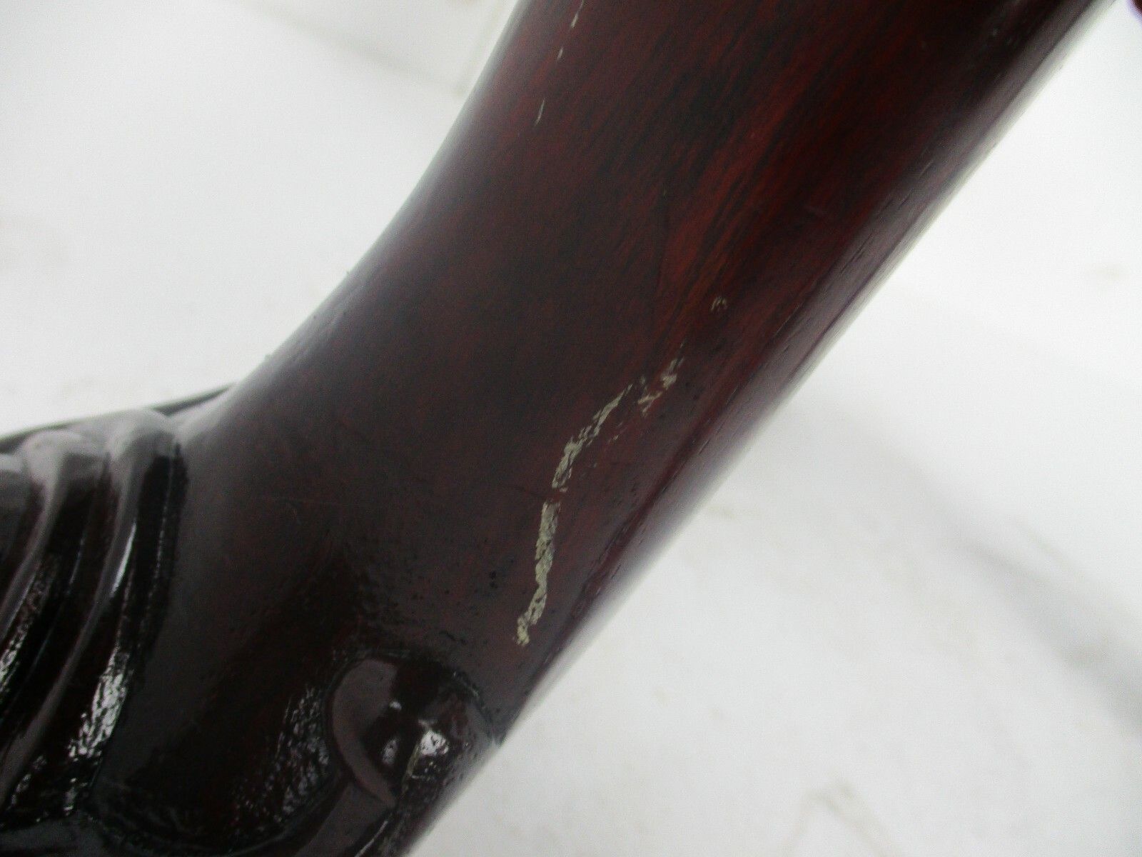 photo for sale Hand Carved  Rosewood  Chinese Marble Top Hall Console Table Pedestal  Dragons