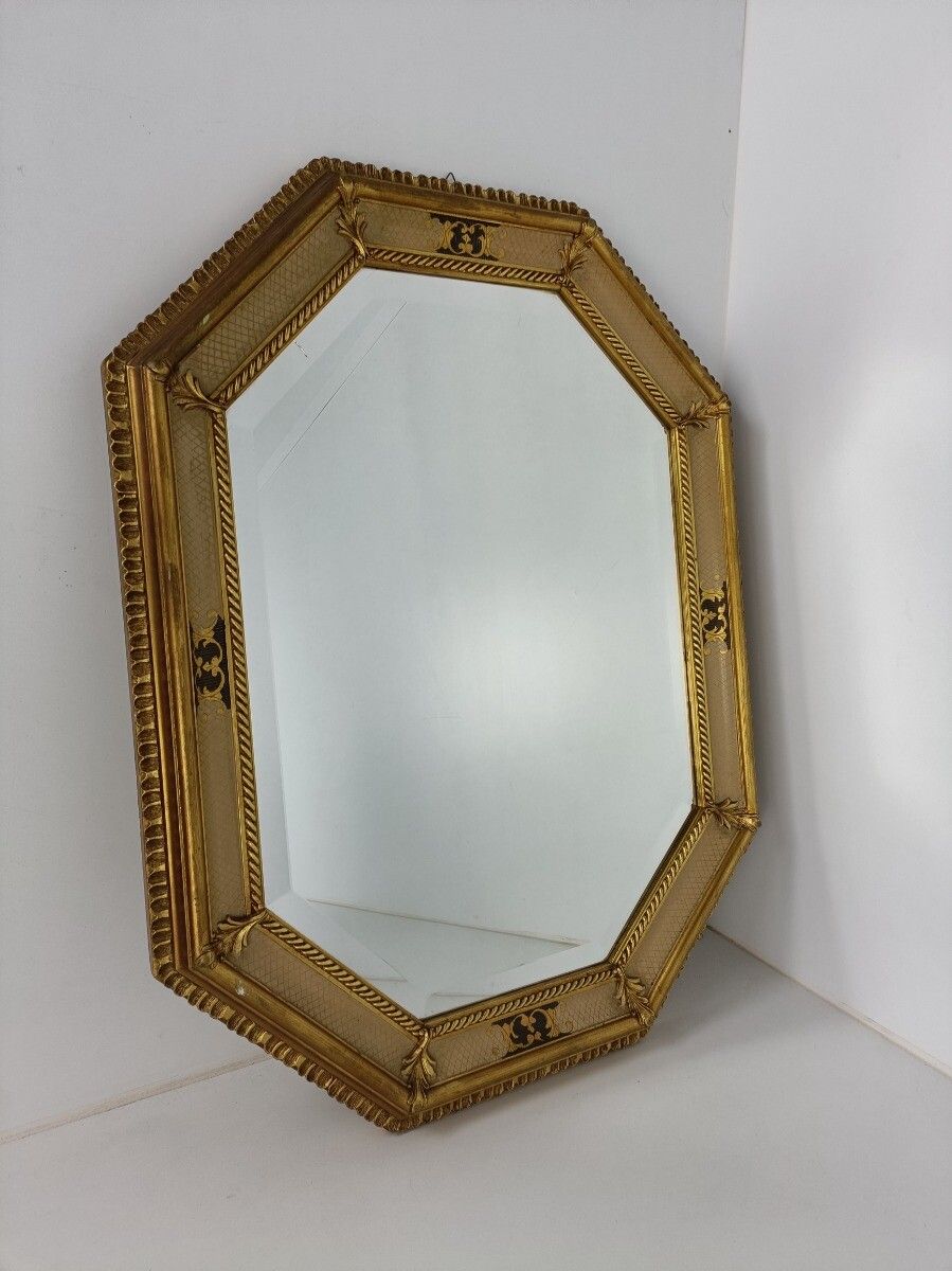 Gorgeous Large Mirror Hallway Bathroom Vanity, Gorgeous Frame Plaster Gilded Etc photo furniture