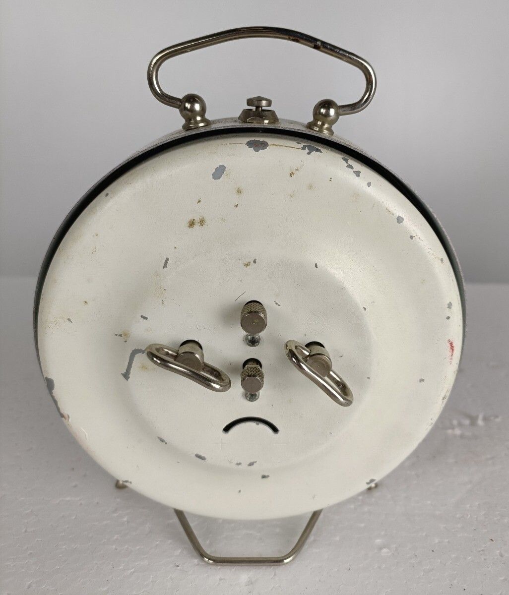 French Vintage Alarm Clock Bayard Stentor Repetition Glow In The Dark Clock photo buy