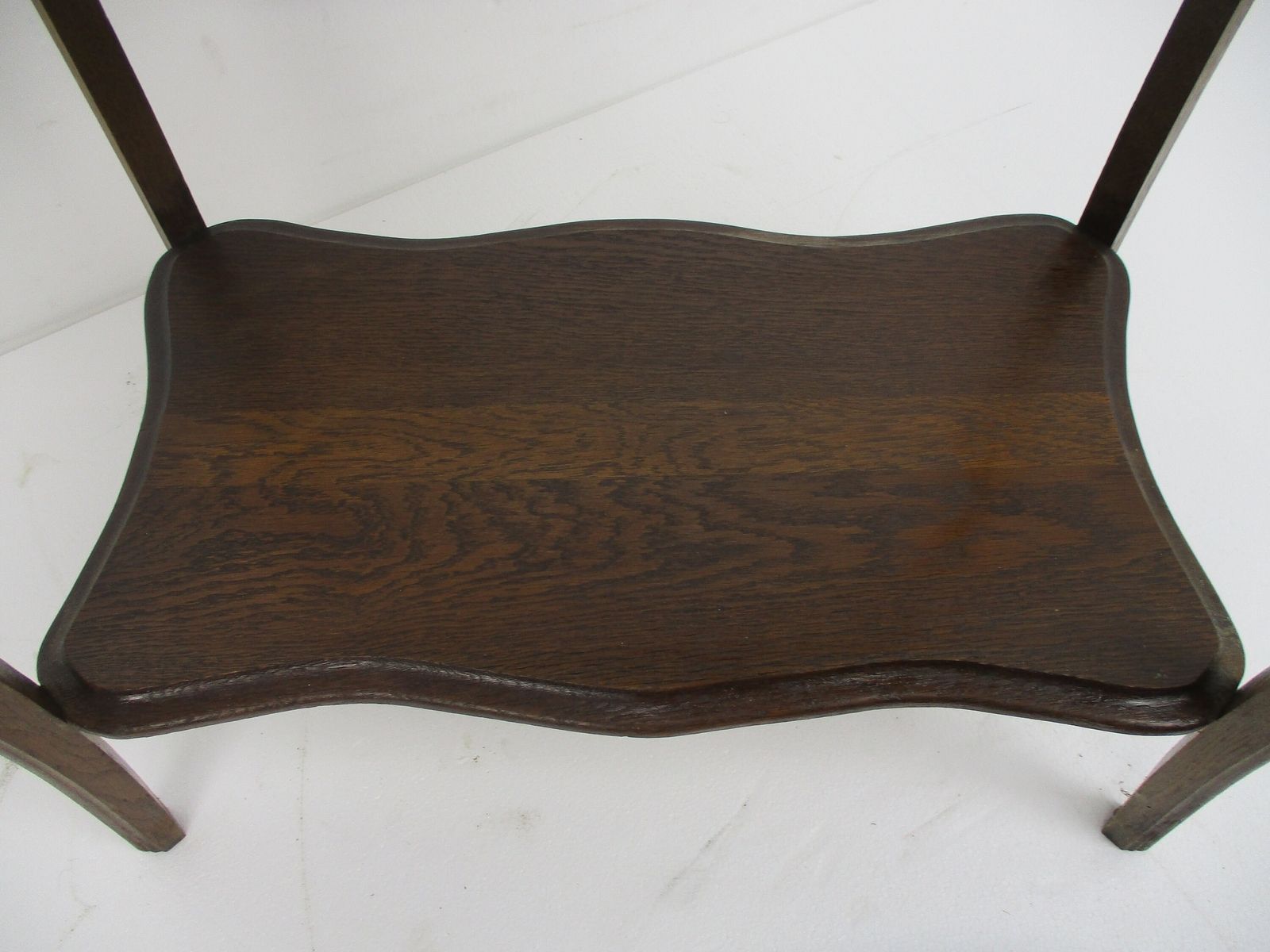 Antique Art Nouveau Sewing Quilting Box Table Cabinet Two Tier Extremely Rare Go photo buy