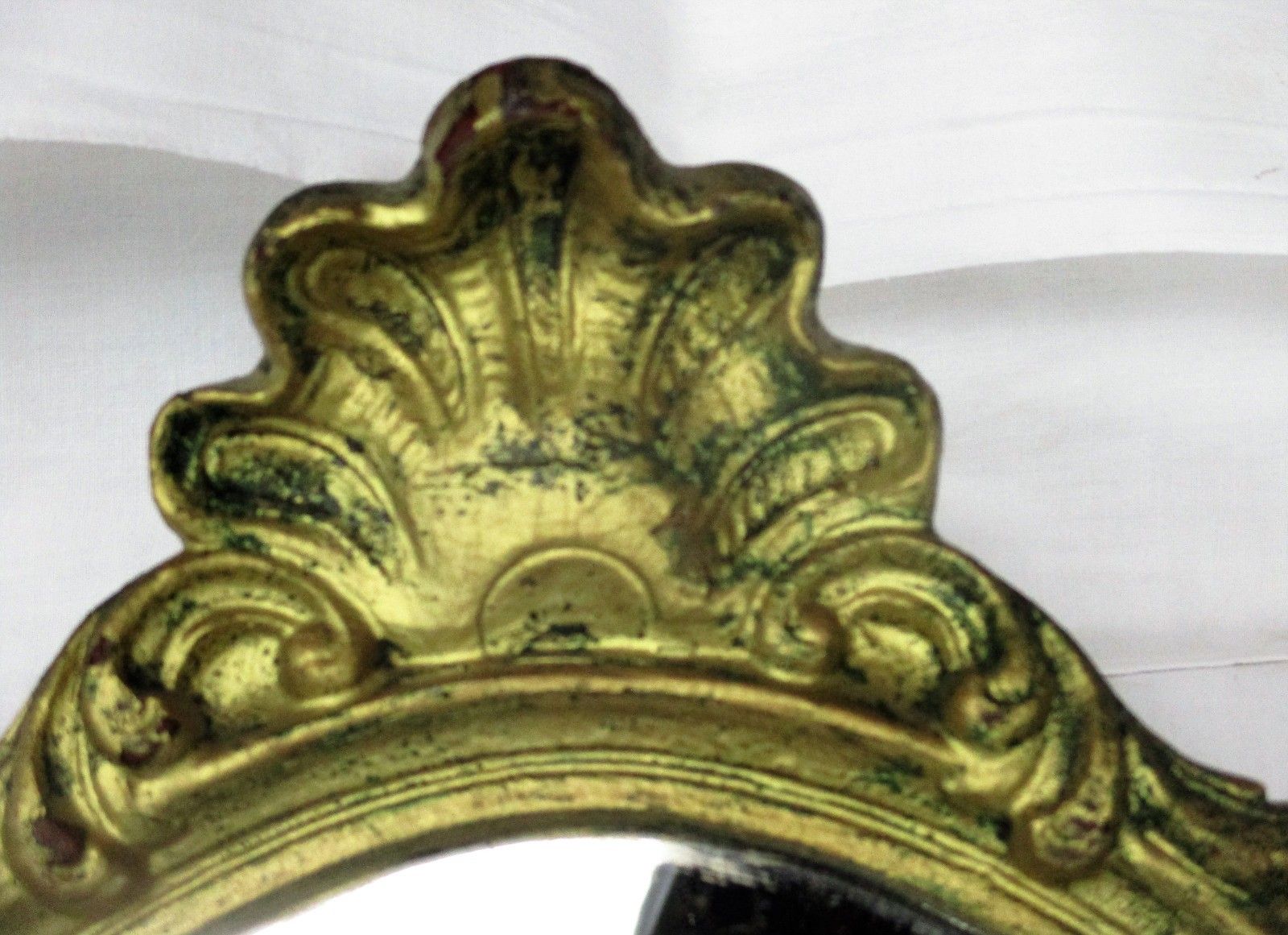 Ornate Mirror  Wood Gold Gilded Ornate Gilt Wood Deknudt Rococo Style photo furniture