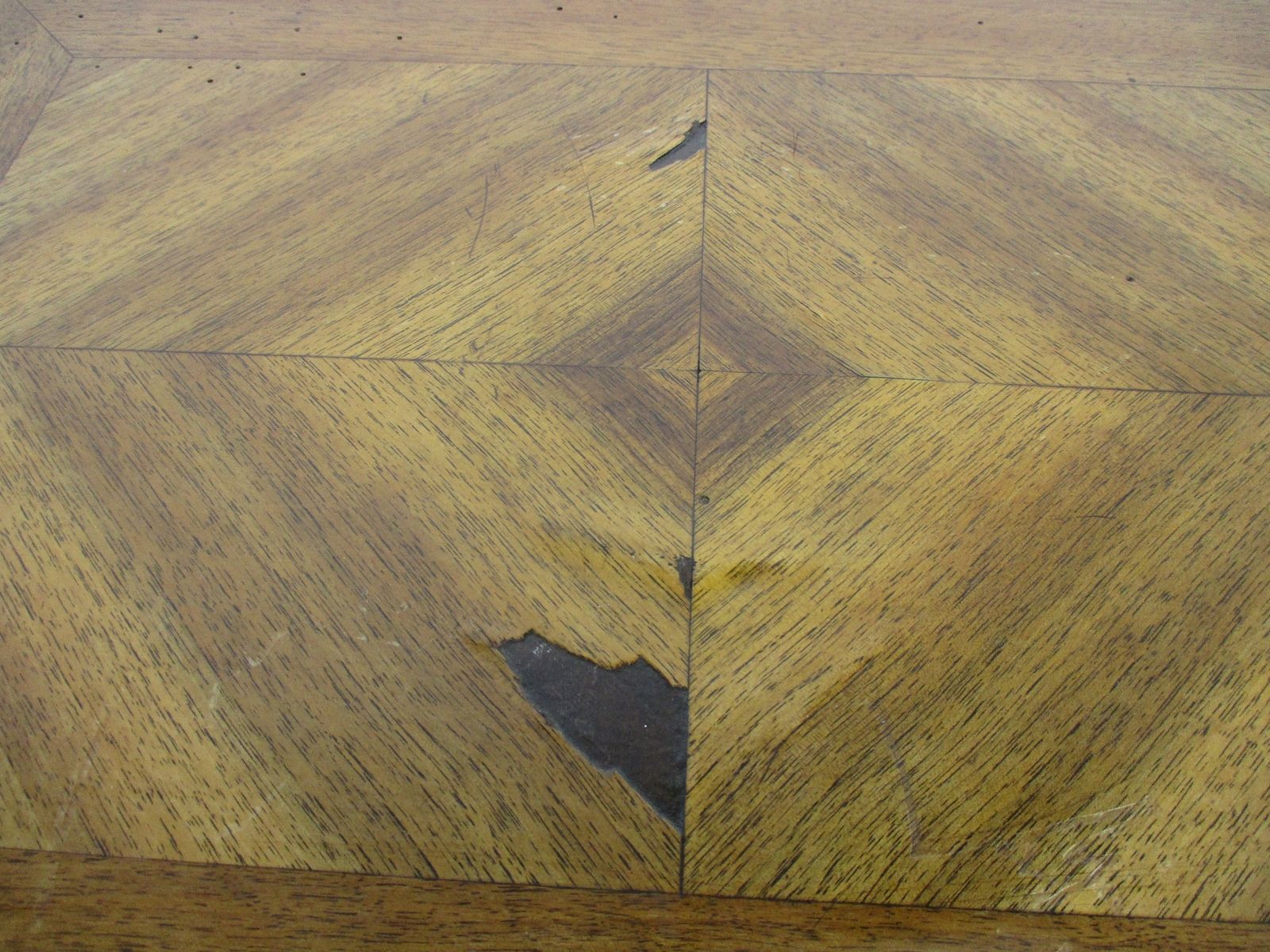 Antique Art Nouveau Inlay Wood Sewing Quilting Box Table Cabinet Two Tier Gorgeo photo vinterior