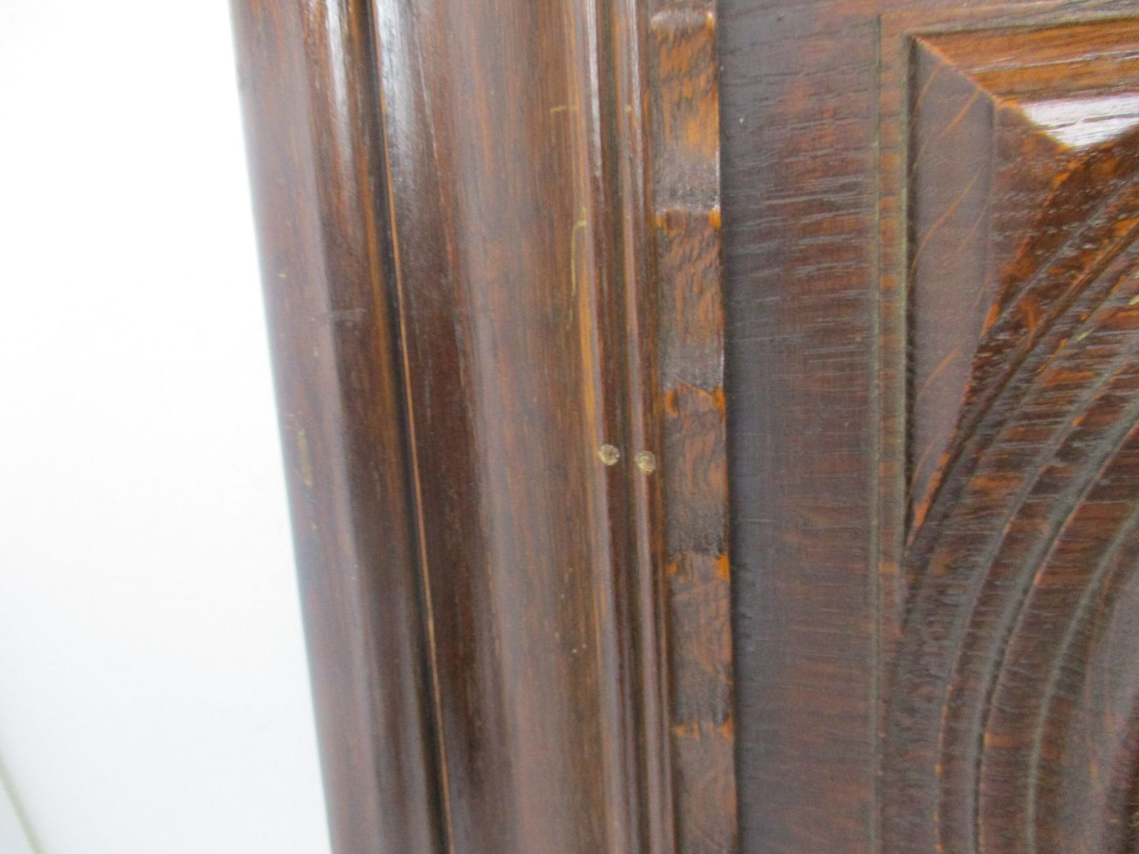 Angel Playing Musical Instrument Hand Carved Wood Wall Panel Bas High Relief Tab photo 87.0
