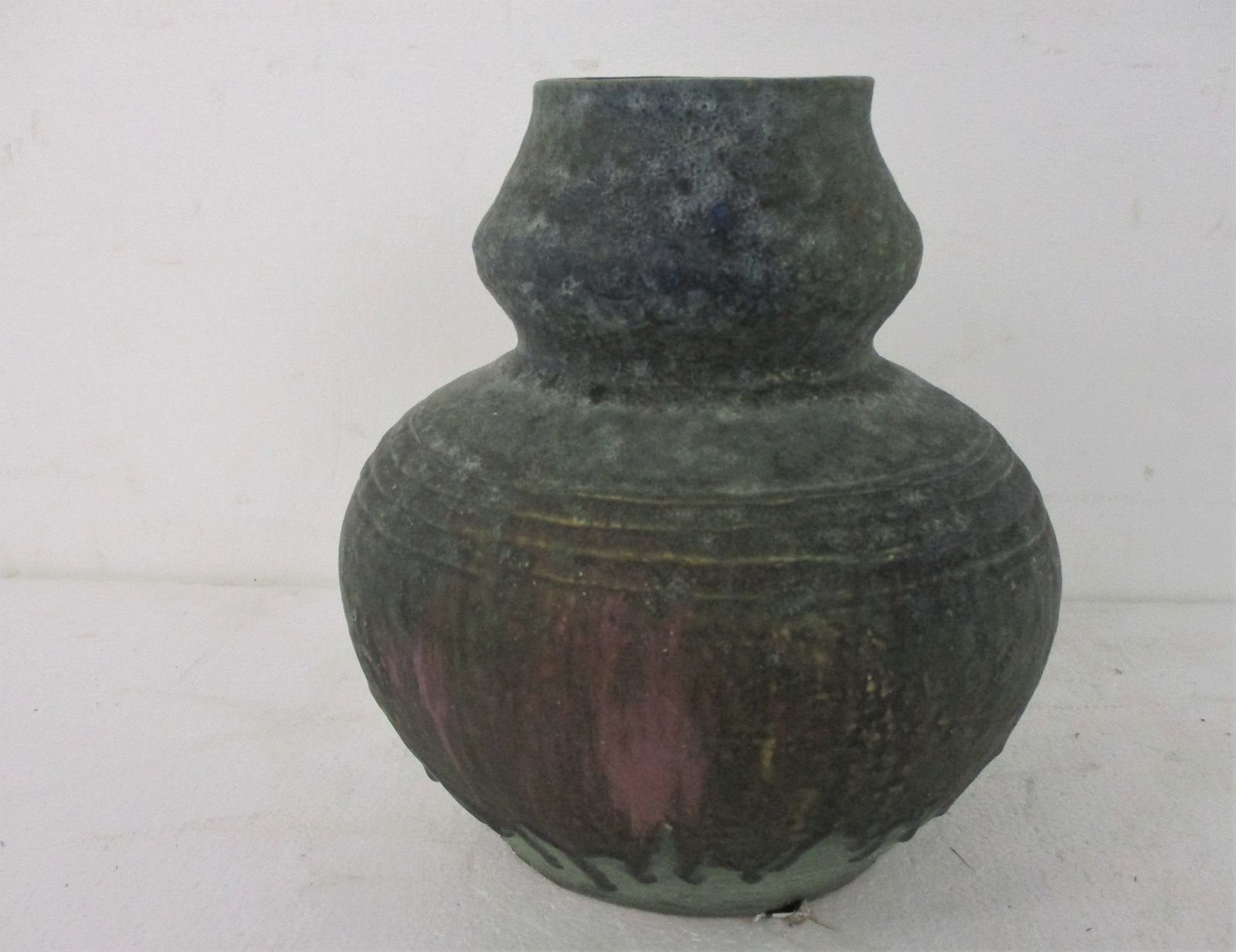 Large West Germany Style Vase Ceramic Mid Century Modern Glazed Art Pottery Faie photo Home Decor