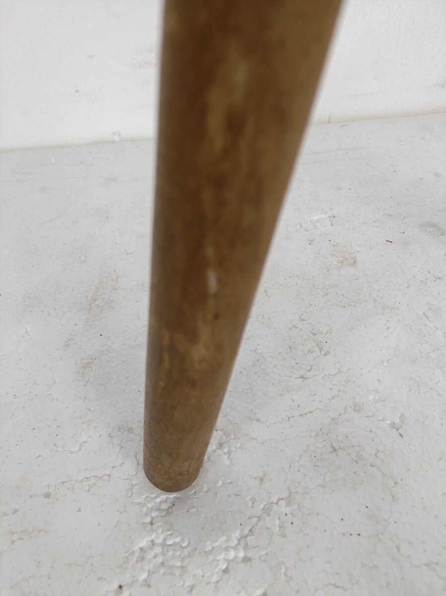 Milking Stool, Stool, Pedestal, Plant Stand, Antique, Sandblasted, Wood, Funky, photo vintage