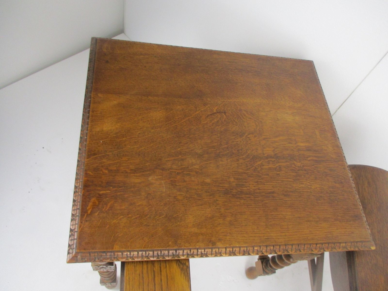 Barley Twist Set Wood Side Occasional Wine Coffee Table Pedestal Plant Stand Pli photo 1011.0