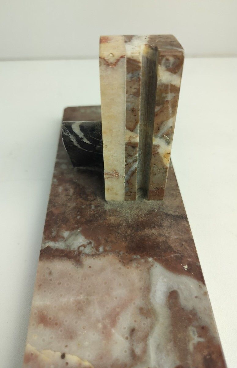 Photo Holder Art Deco Marble Picture Frame French Art Deco photo 81.0