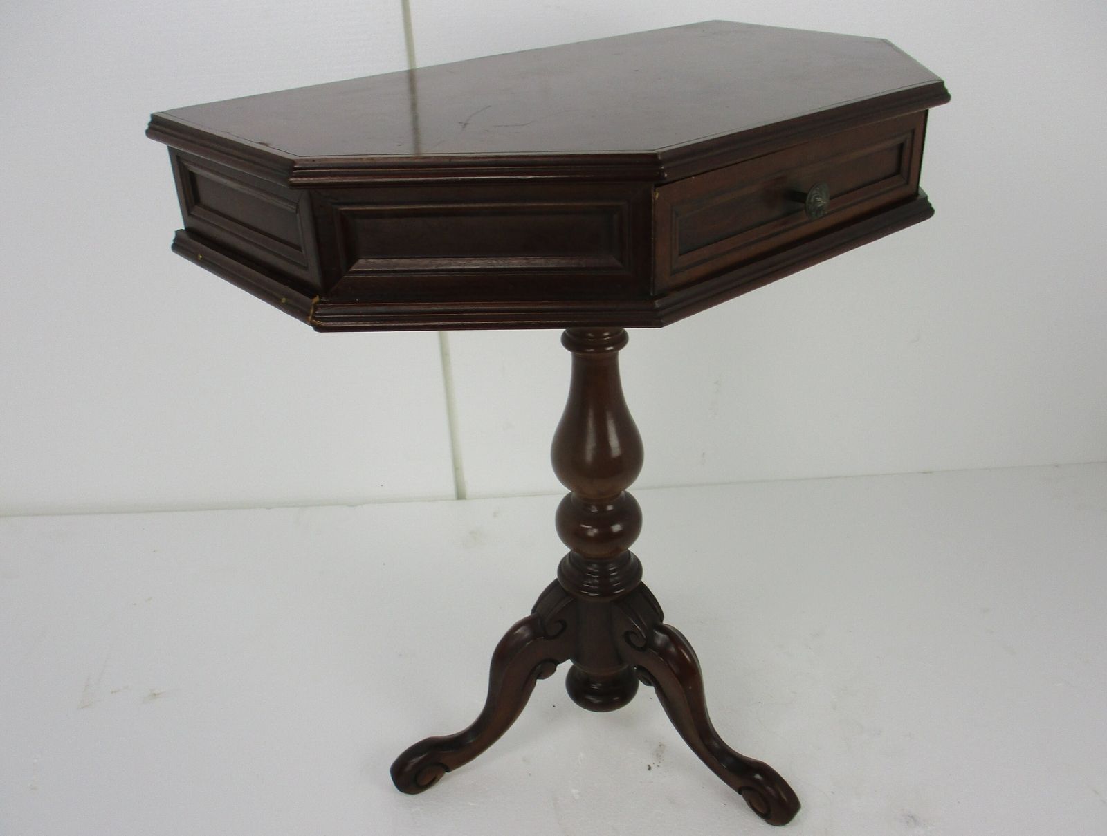 Hallway Telephone Side Occasional Table Edwardian Style Vintage Mid Century  Gor photo vinterior