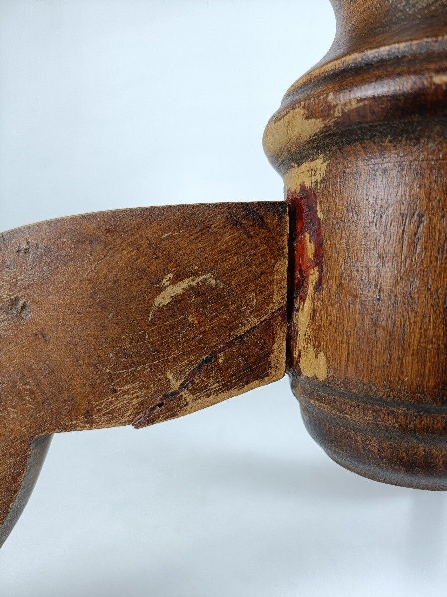 Vintage Wood Wooden Side Table Occasional Wine Table Plant Stand Bonsai Table Ba photo buy