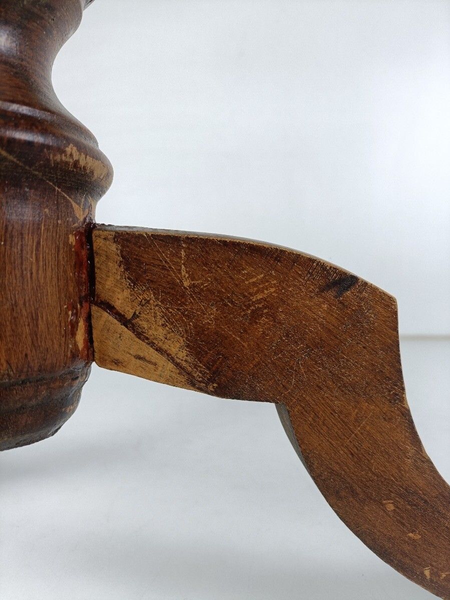 Vintage Wood Wooden Side Table Occasional Wine Table Plant Stand Bonsai Table Ba photo vintage