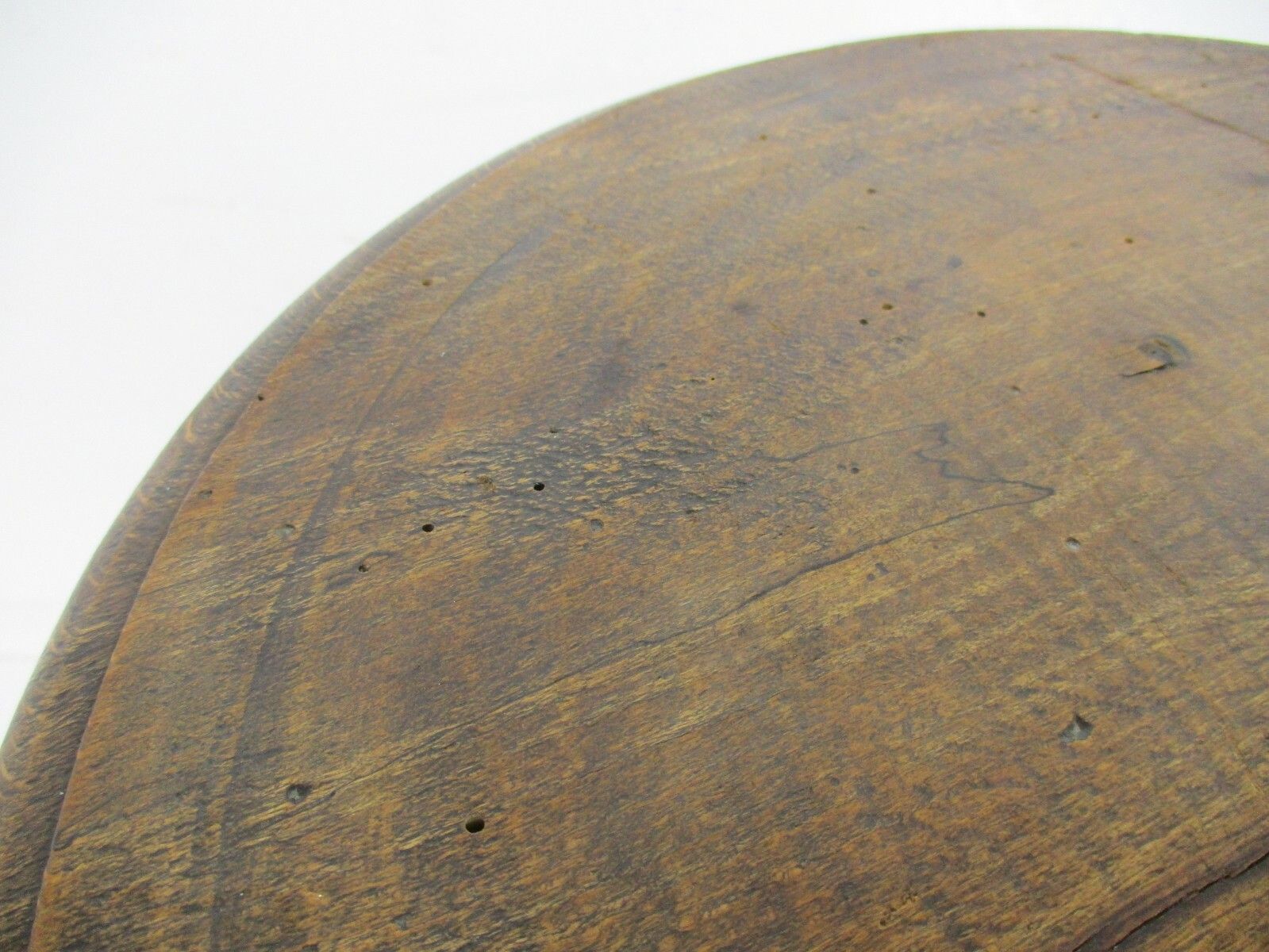 photo for sale Hand Carved Wood Barley Twist Side Display Coffee Table Pedestal Plant Bonsai