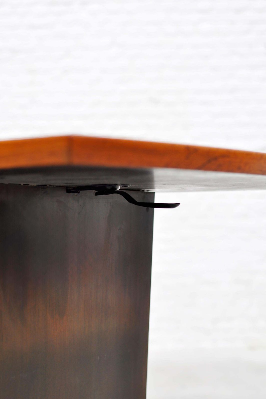 Mid Century “Bow‑Tie” Dining Table By Harvey Probber, Inc 1955, Teak & Brass photo buy