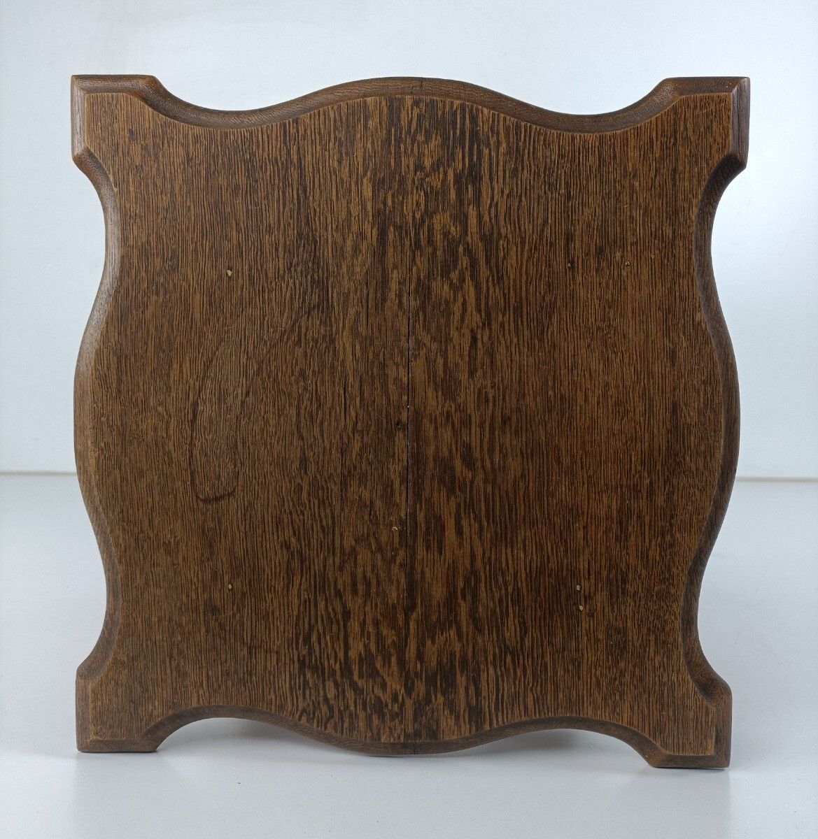 photo for sale Art Noveau Antique Pedestal Plant Stand Two Tier Side Table, Bonsai Table Carved