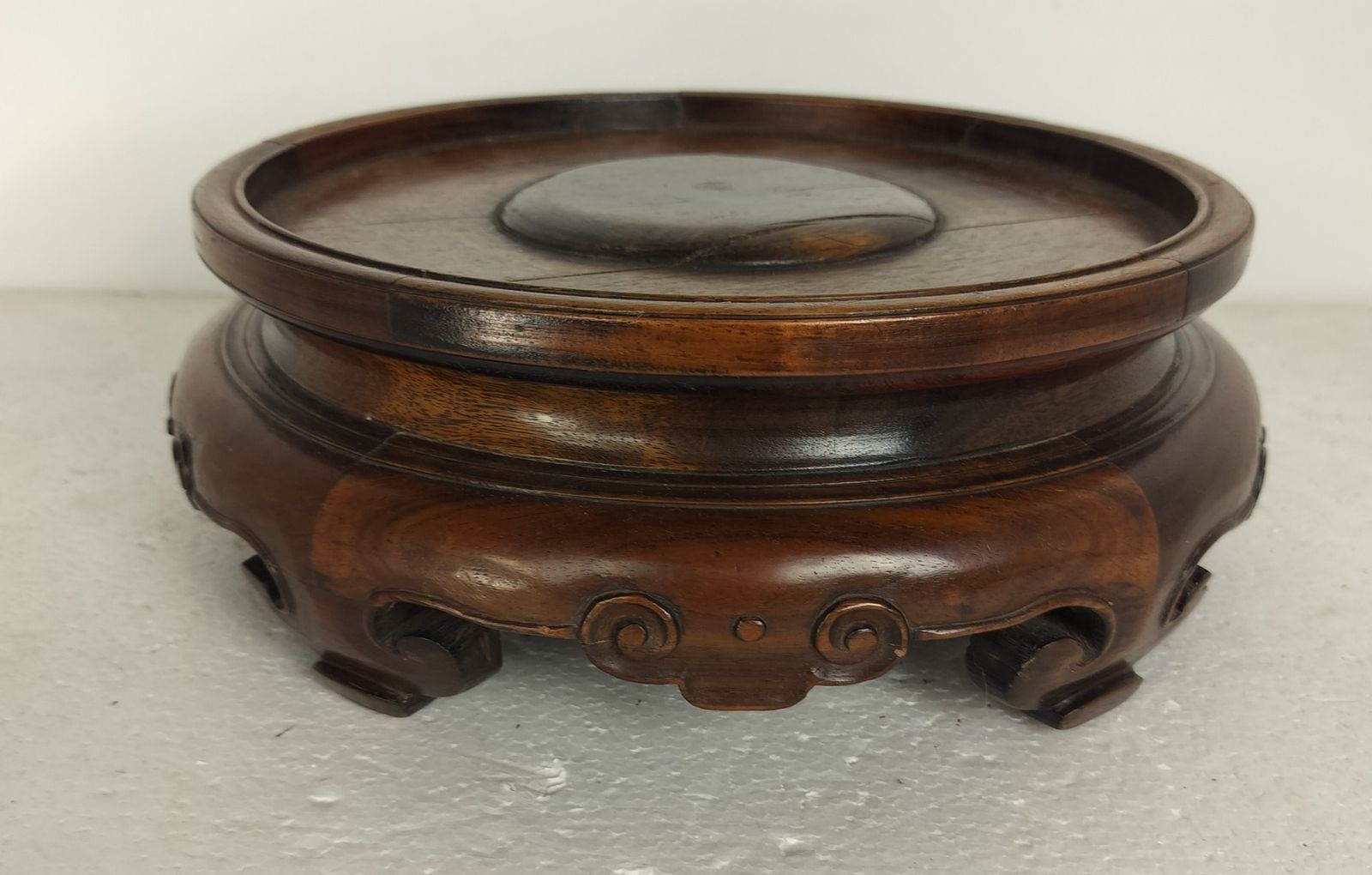 Pedestal Stand For Planter Large Flower Jardiniere Or Vase Chinese Wood Display photo furniture