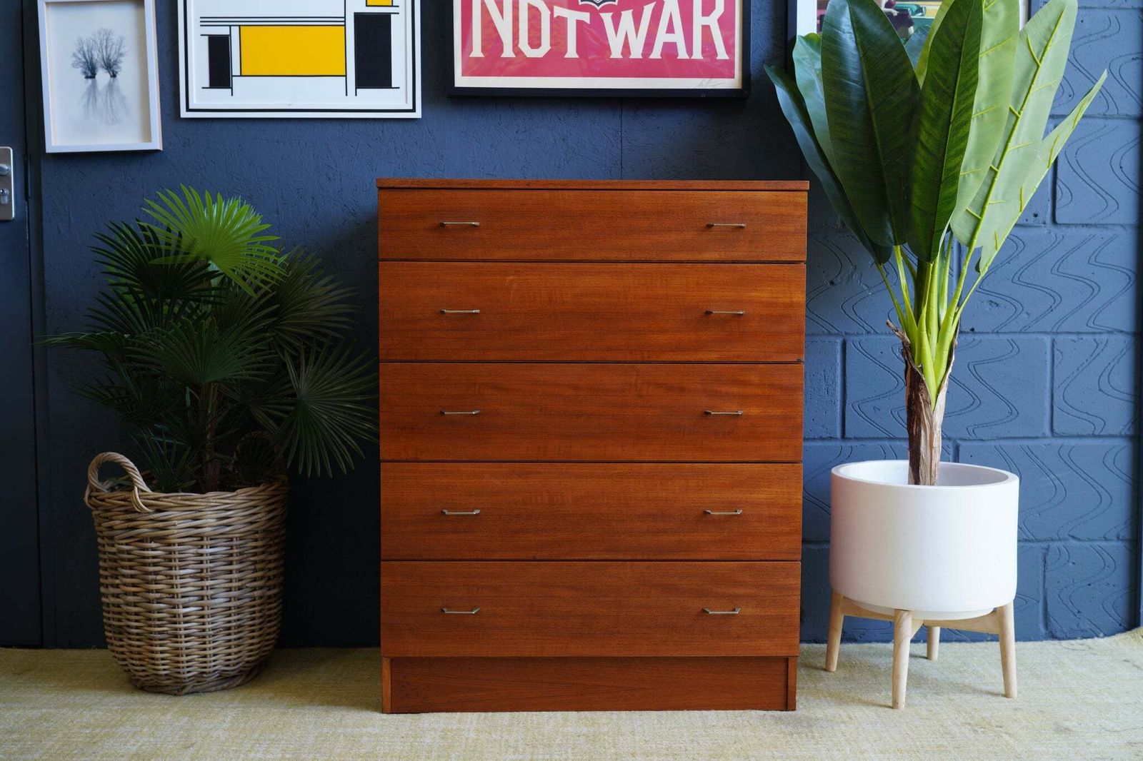 Austin Suite Chest Of Drawers   Mid Century 1960s (Oak) photo Furniture
