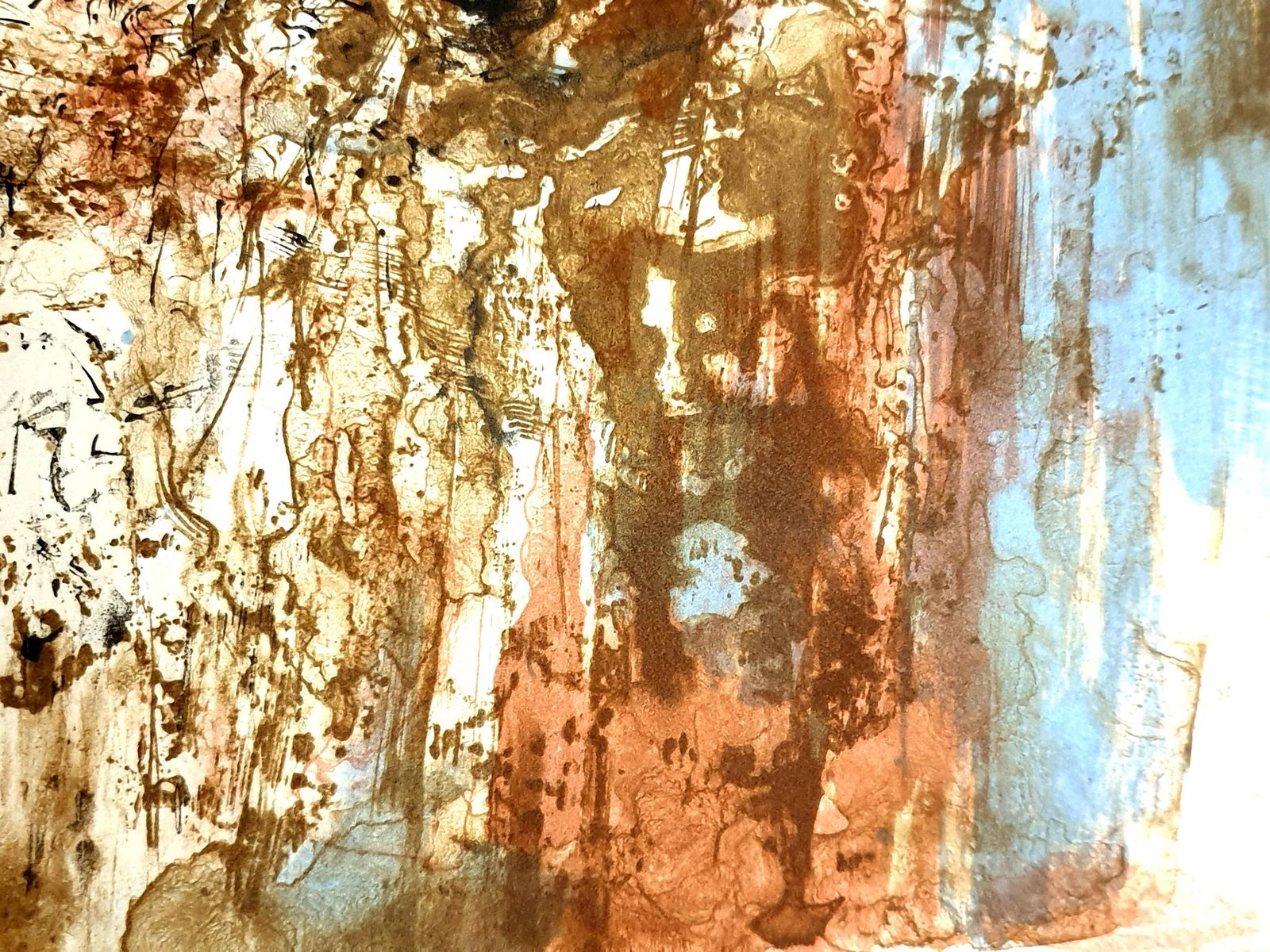 Zao Wou Kizao Wou Ki   Original Lithograph   Abstract Composition1962 photo vintage