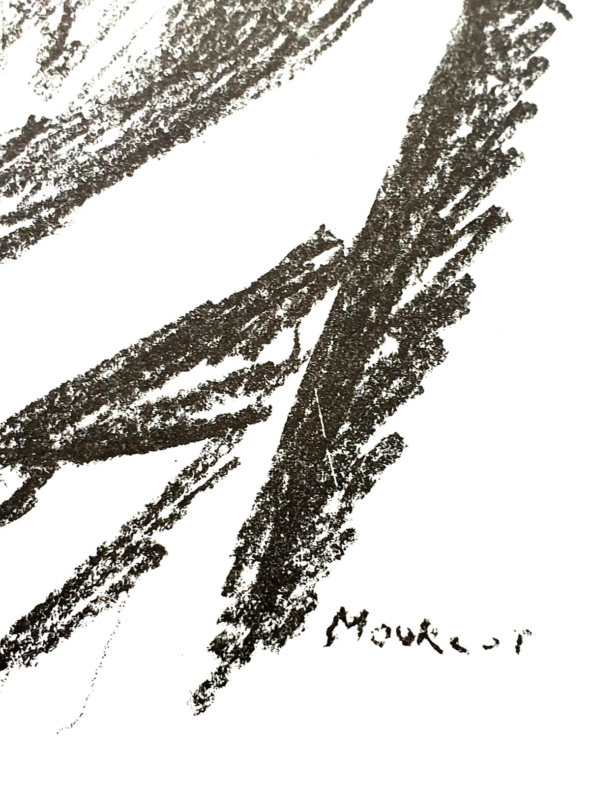 Maurice Mourlotmaurice Mourlot   Portrait   Original Lithograph1956 photo Art