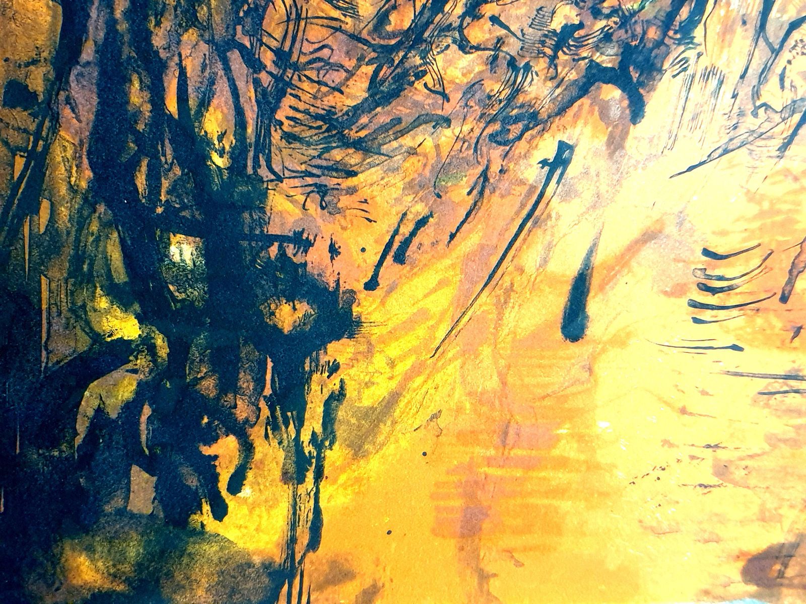 Zao Wou Kizao Wou Ki   Original Lithograph   Abstract Composition1962 photo buy