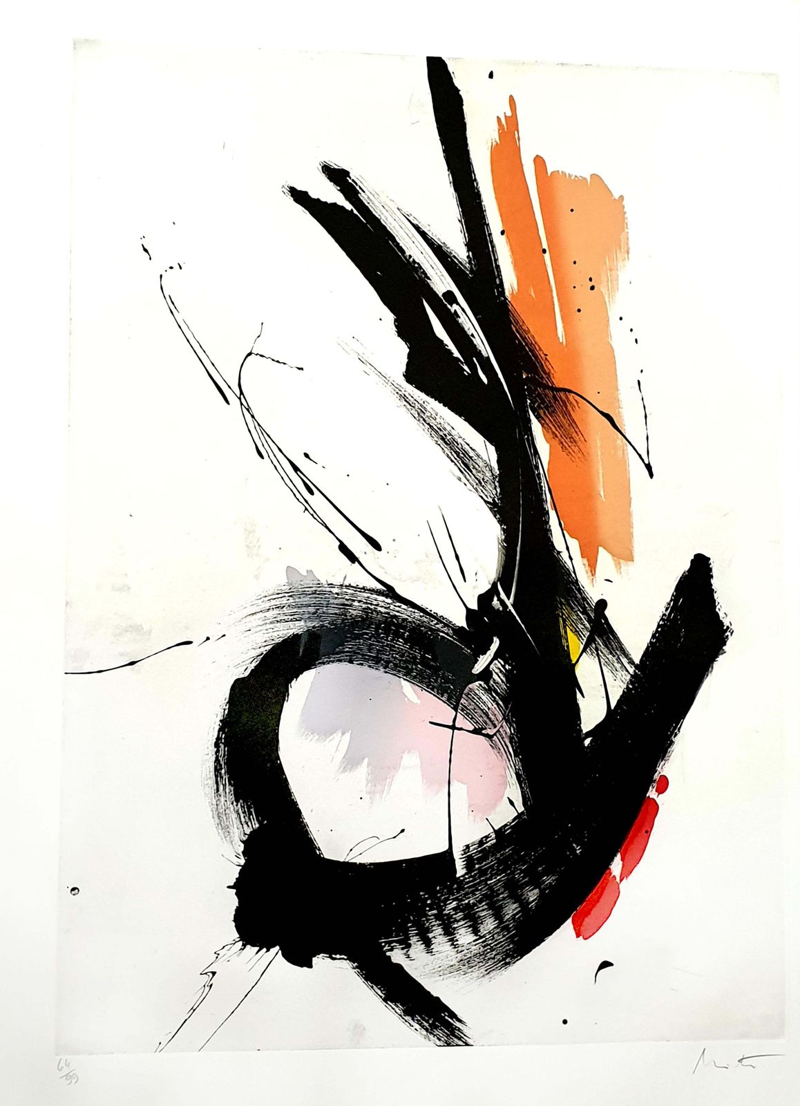Jean Miottejean Miotte   Abstract Composition   Original Signed Lithograph1990 photo for sale